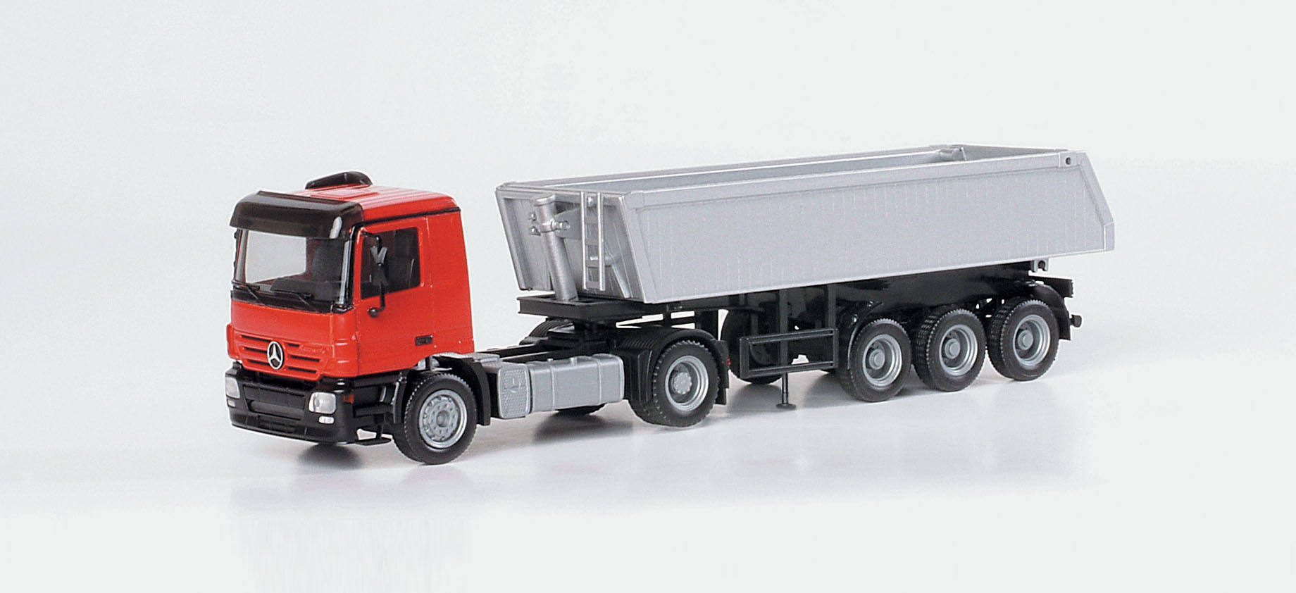 Herpa Mercedes Benz Actros M Construction Site Dumper Semitrailer 150187