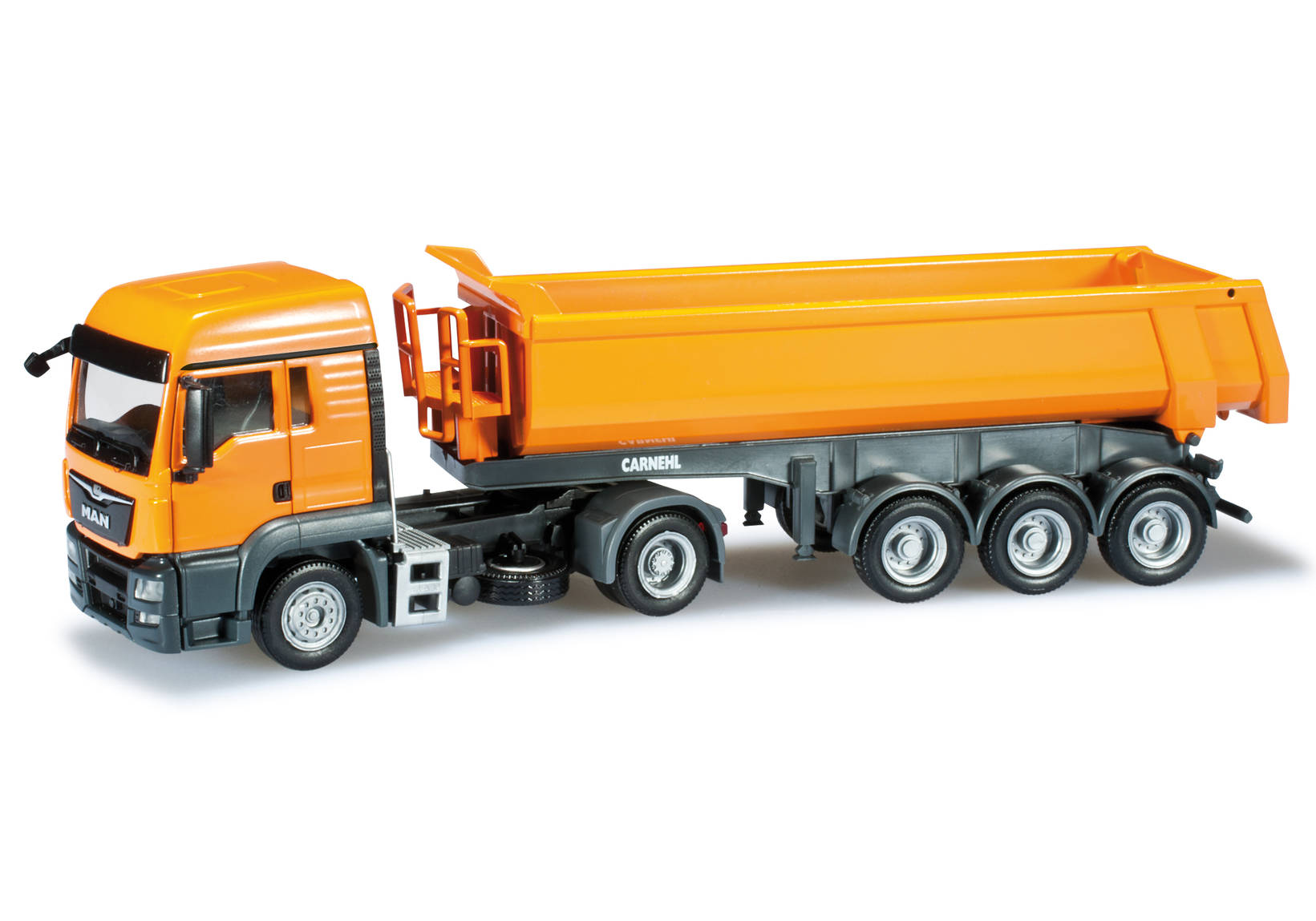 Herpa Man Tgs Lx Euro Dump Semitrailer