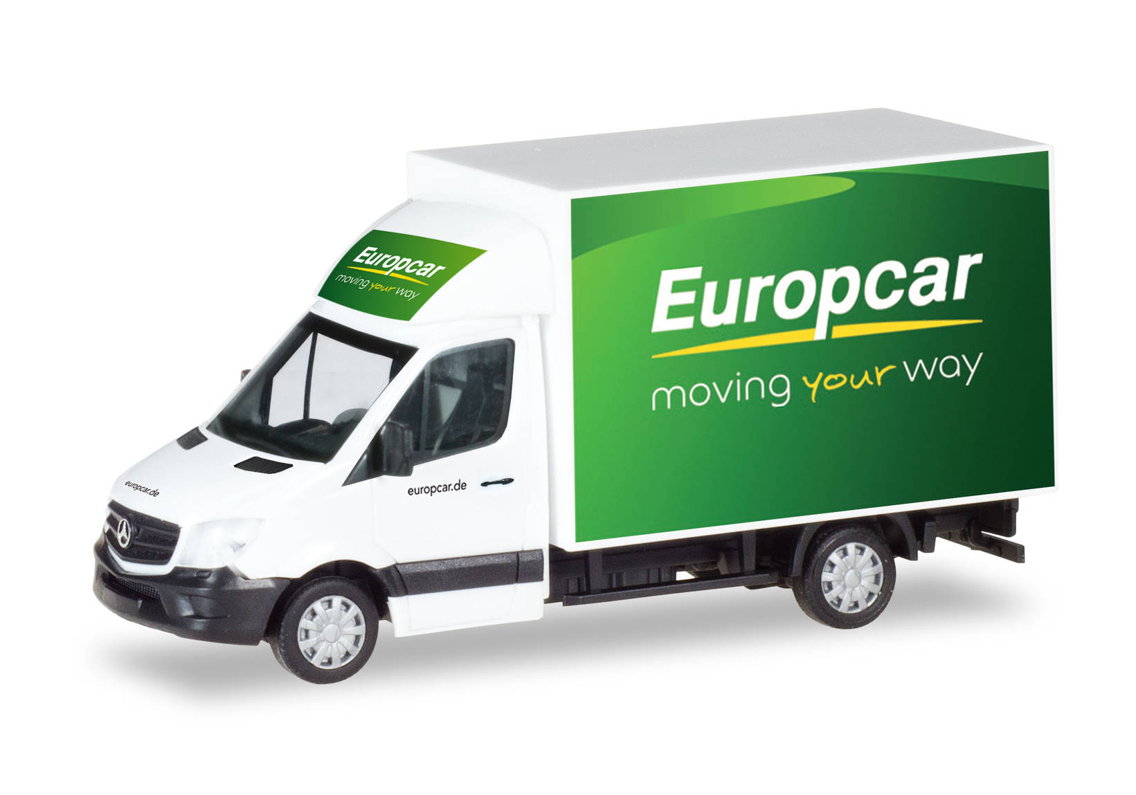 Herpa Mercedes Benz Sprinter Mit Kofferaufbau Europcar 093958