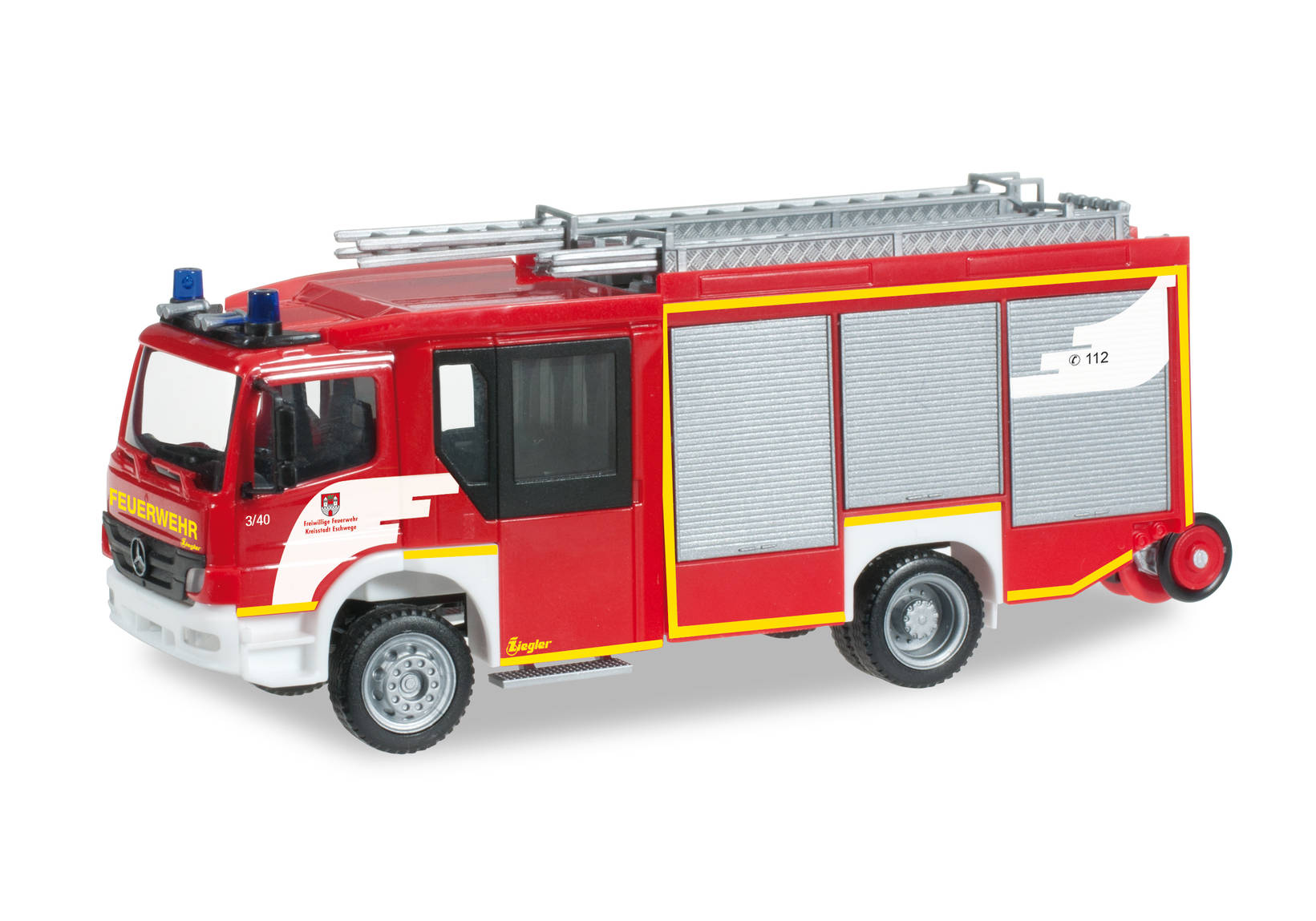 Herpa Mercedes Benz Atego Ziegler Z Cab Stlf Eschwege Fire