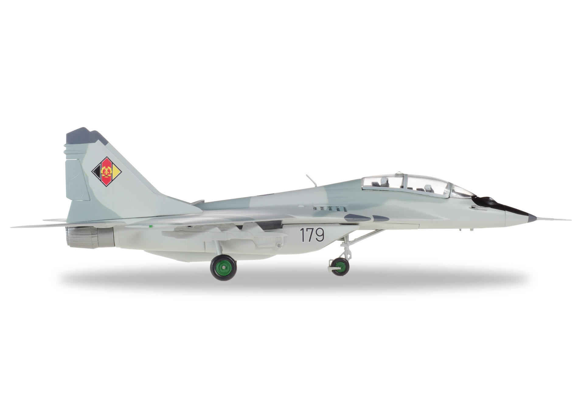 Herpa NVA LSK East German Air Force Mikoyan Gurevich MiG 29UB