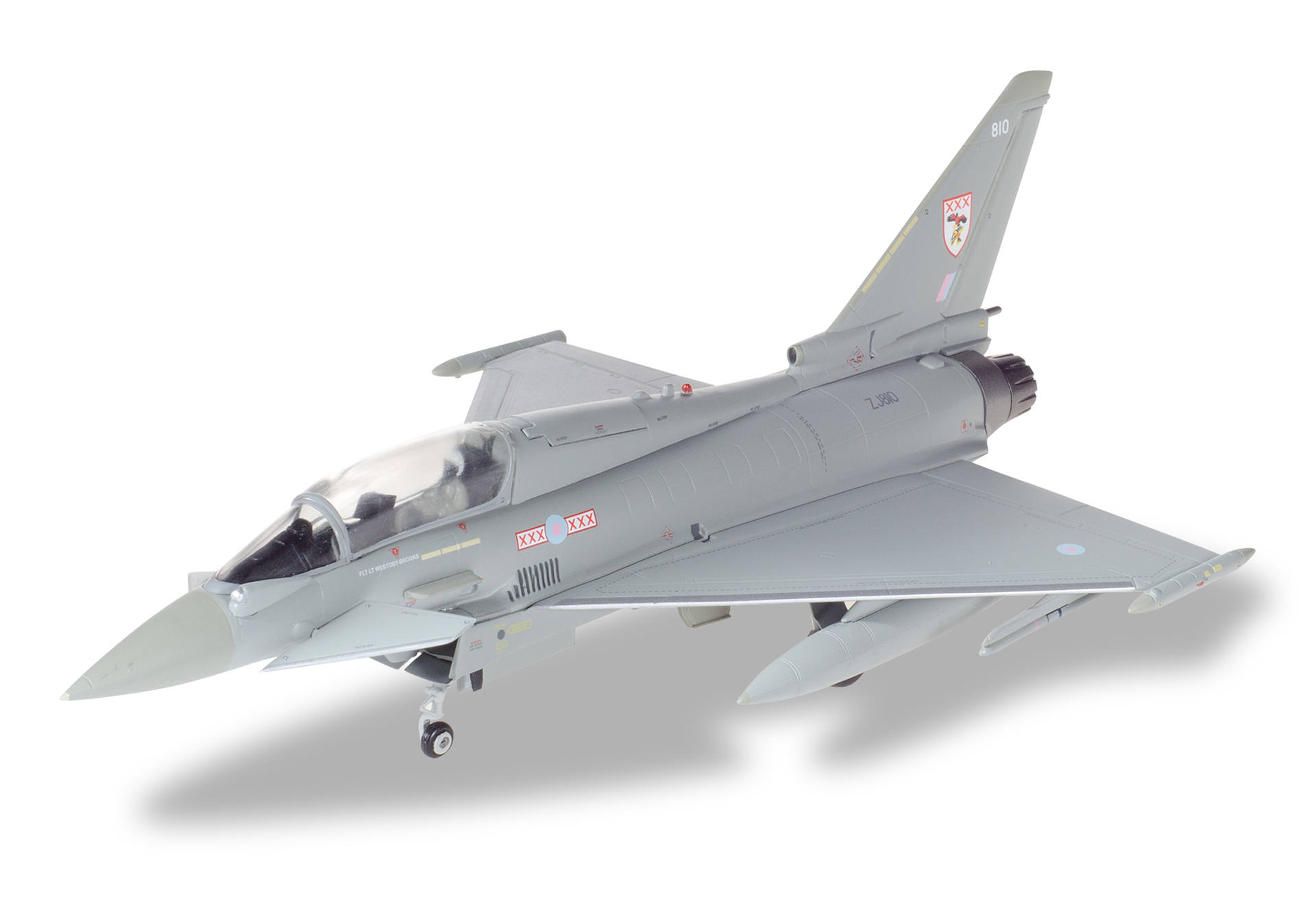 Herpa Royal Air Force Eurofighter Typhoon T No Squadron Raf