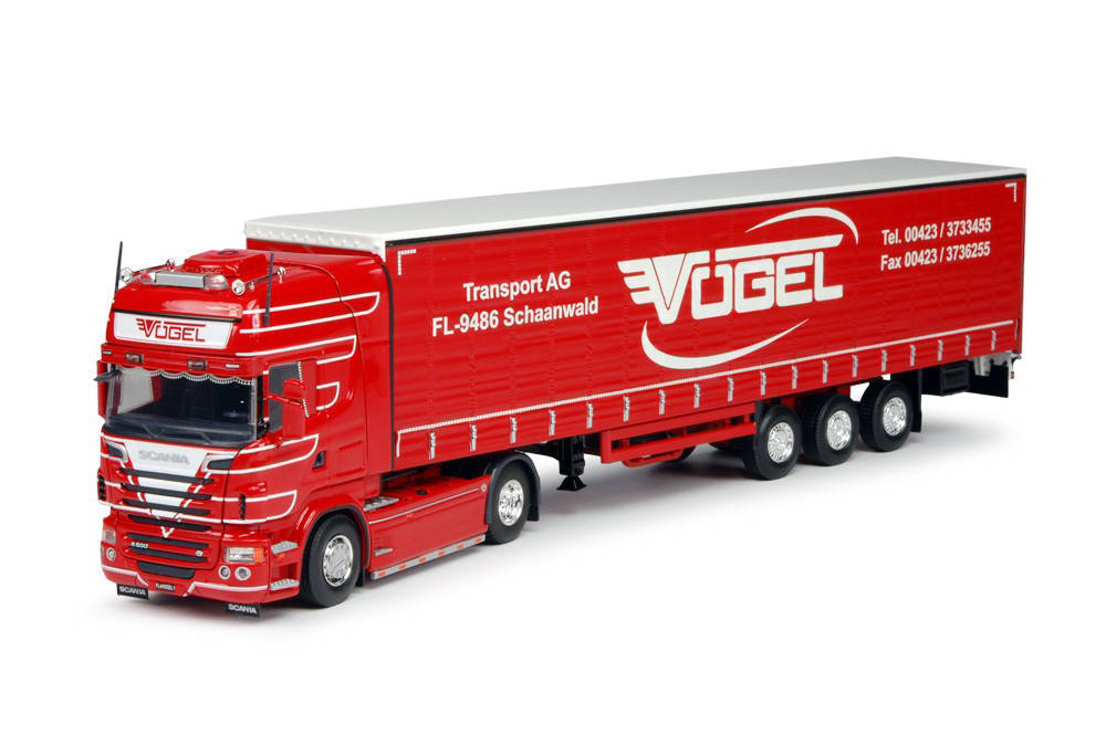 Herpa Scania R Tl Gardinenplanen Sattelzug V Gel