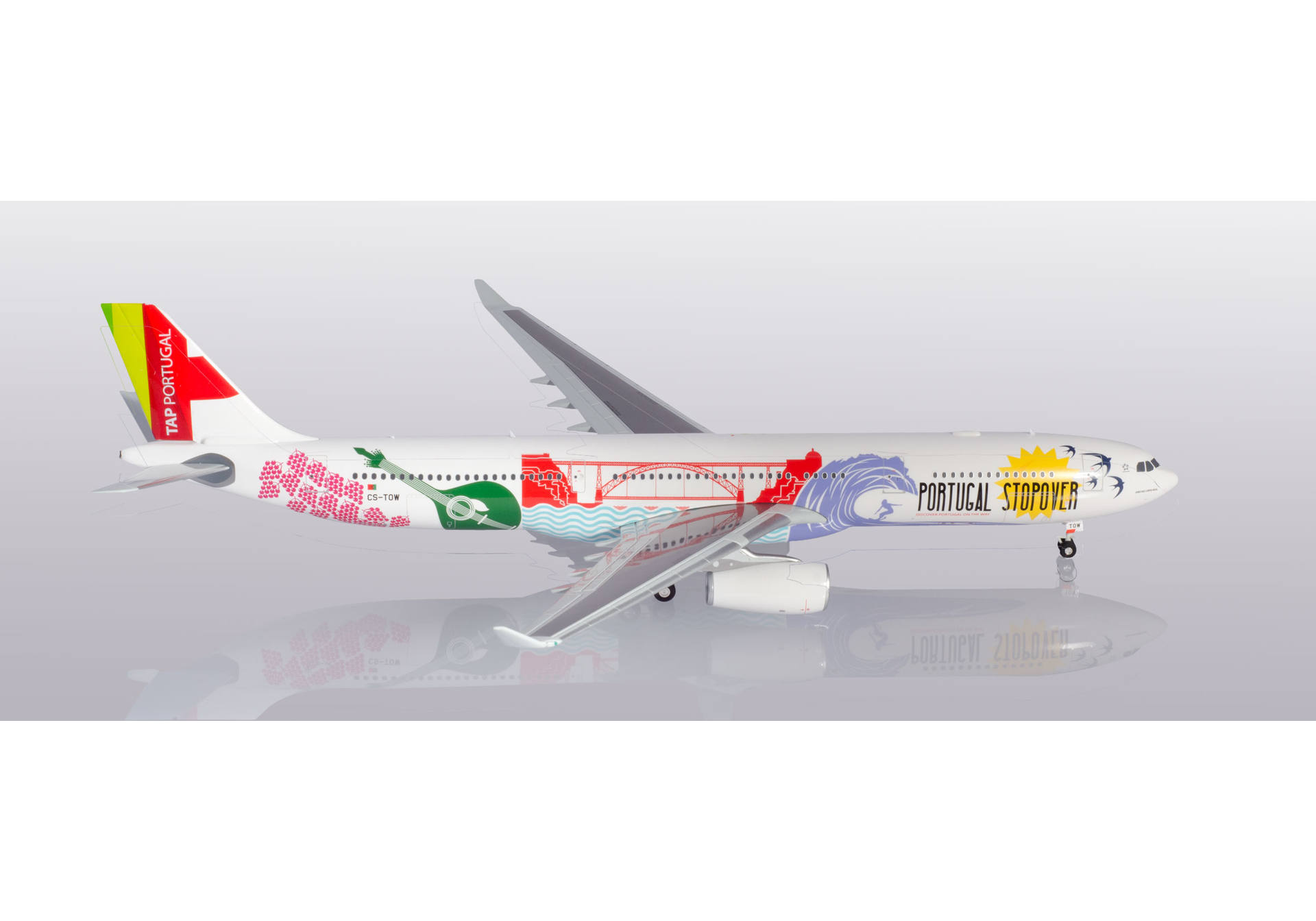 Herpa Tap Portugal Airbus A Portugal Stopover Cs Tow