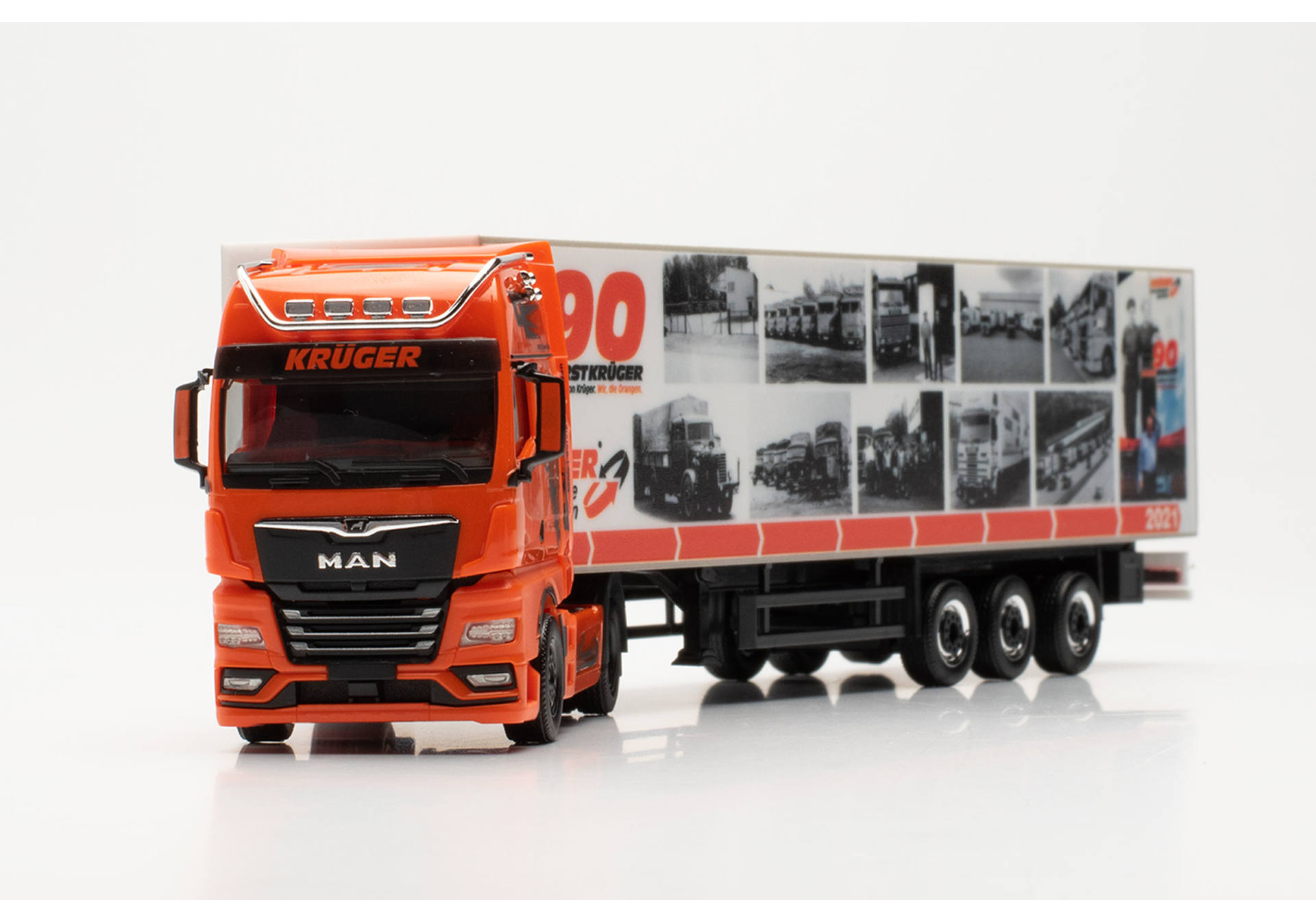 Herpa Man Tgx Gx Box Semitrailer Kr Ger Internationale Spedition