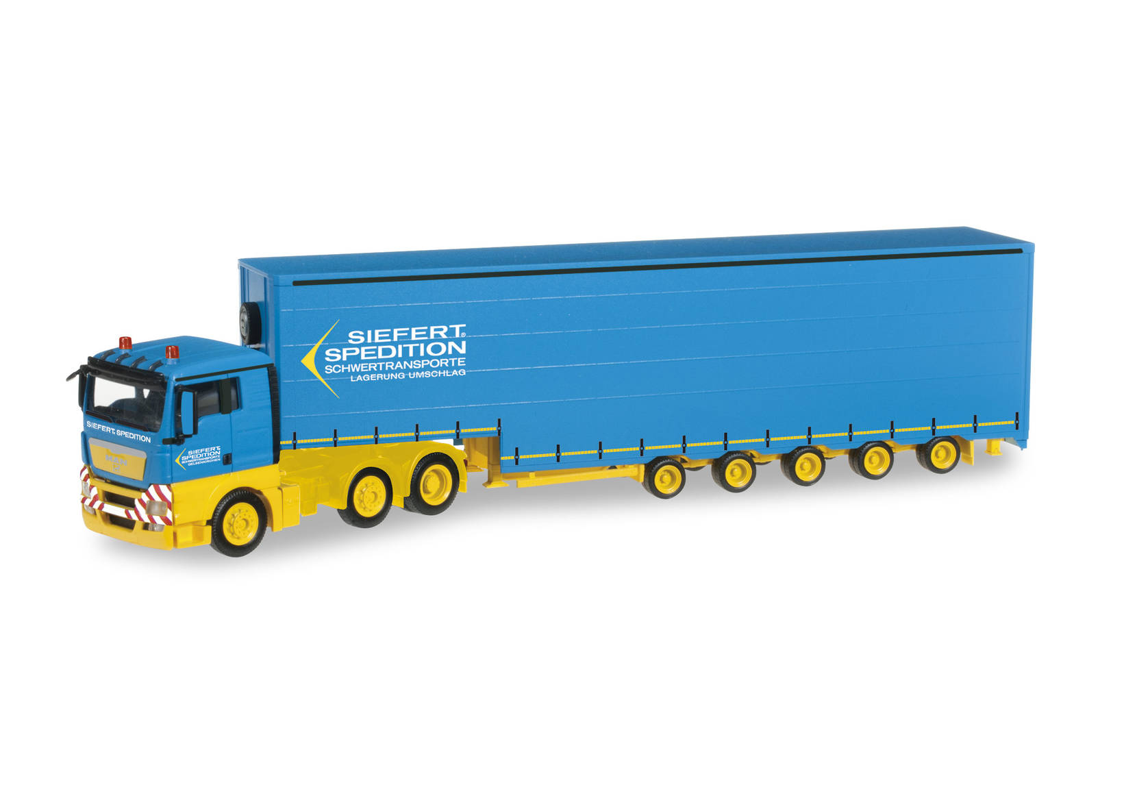 Herpa MAN TGX XL Volumen Sattelzug Siefert Spedition 304207