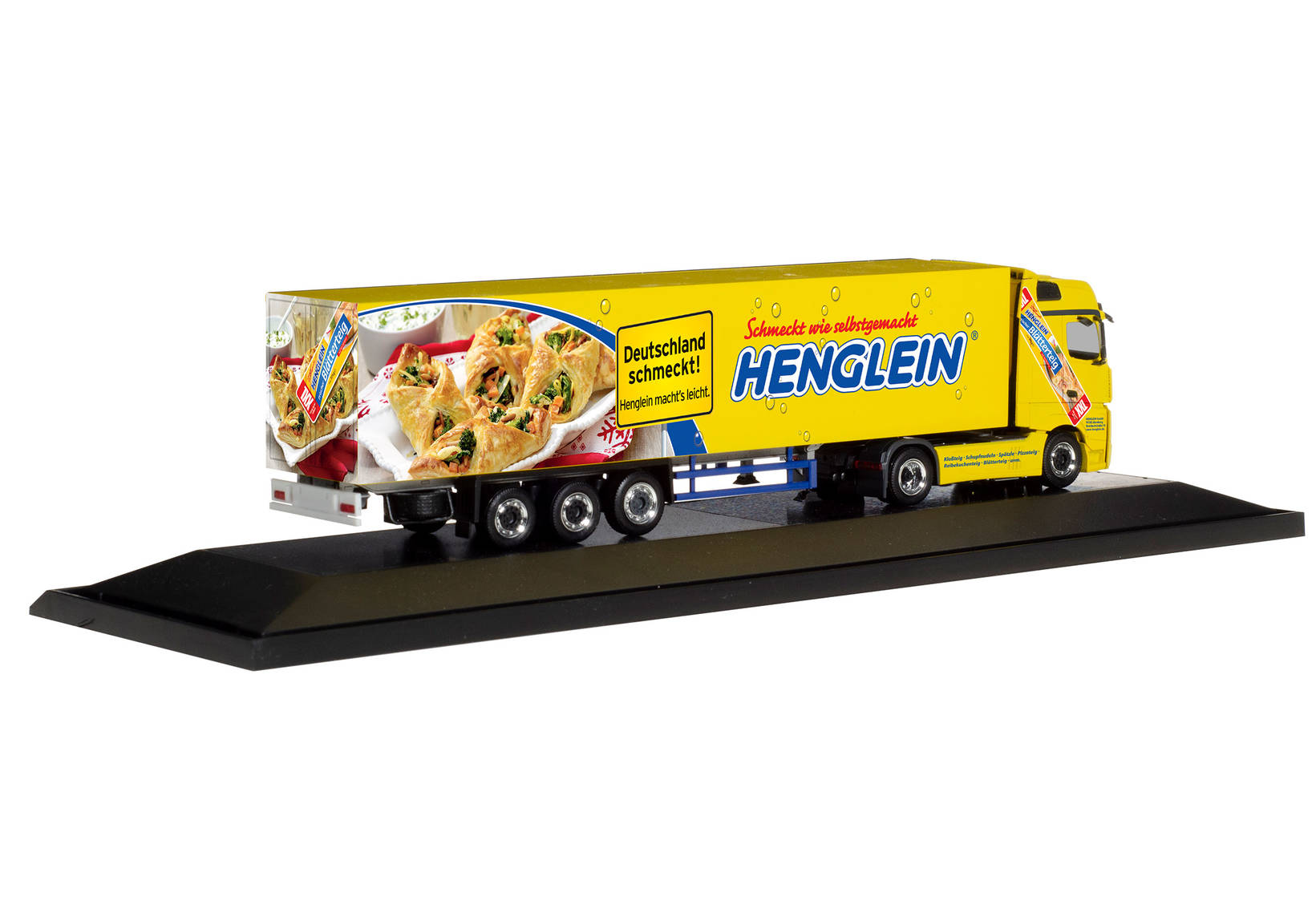 Herpa Mercedes Benz Actros Bigspace Refrigerated Box Trailer Henglein