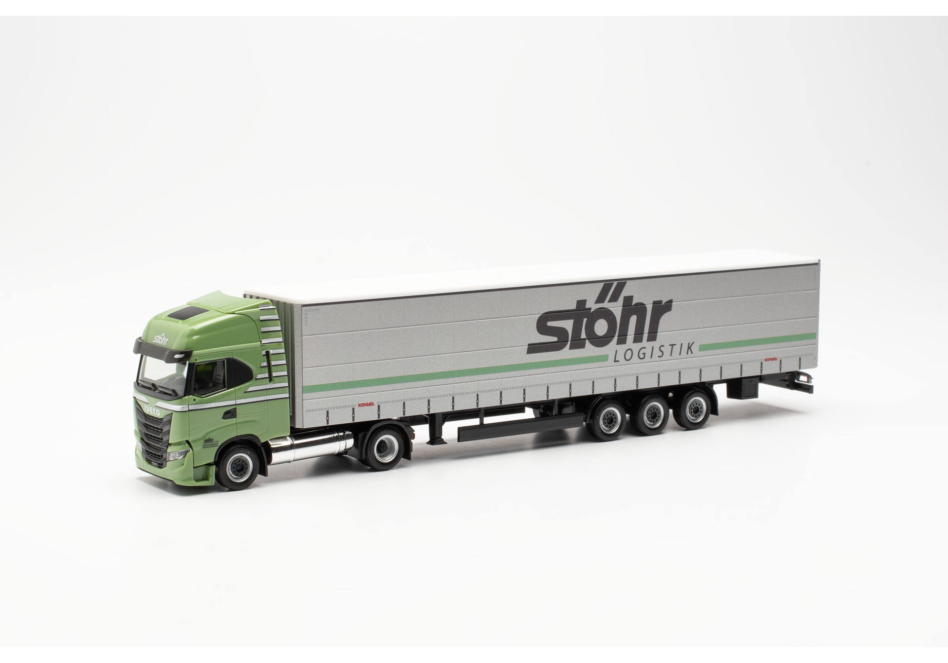 Herpa Iveco S Way Lng Gardinenplanen Sattelzug M St Hr Baden