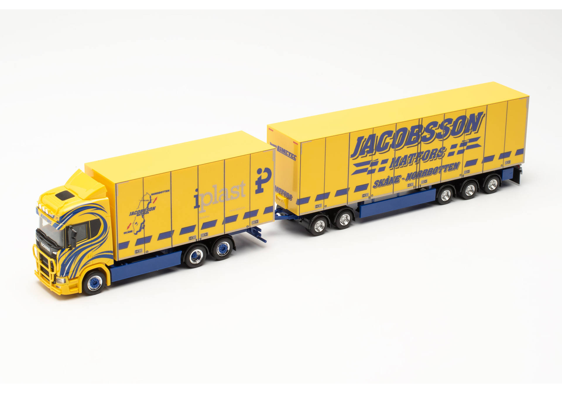 Herpa Scania Cs Hd Swedish Box Truck Jacobsson Sweden Matfors