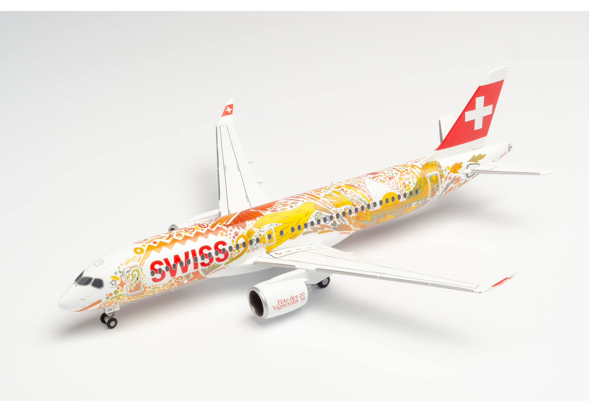 Herpa Swiss International Air Lines Airbus A F Te Des Vignerons