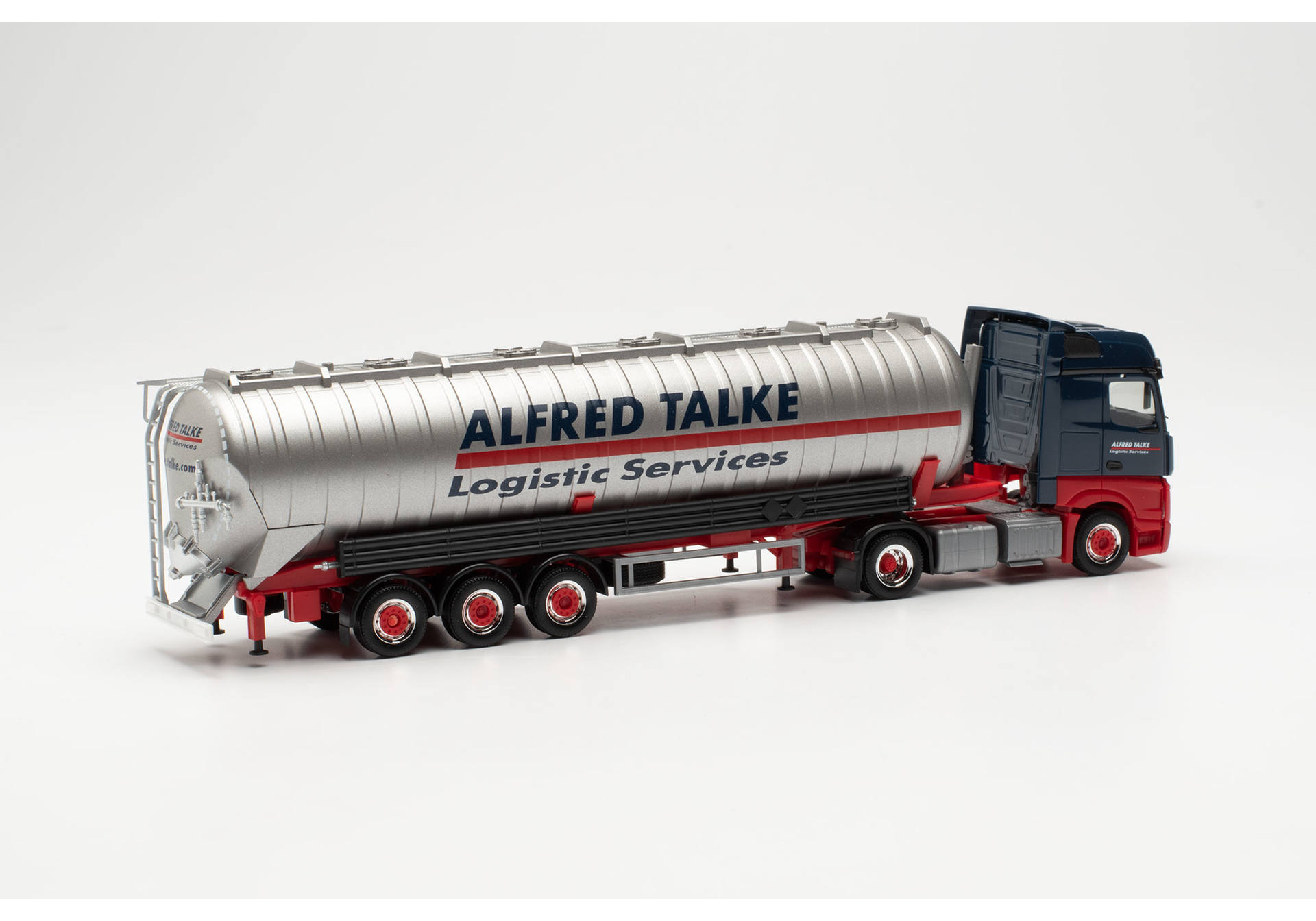 Herpa 314725 Mercedes Benz Actros BigSpace 18 ADR Vacuum Silo