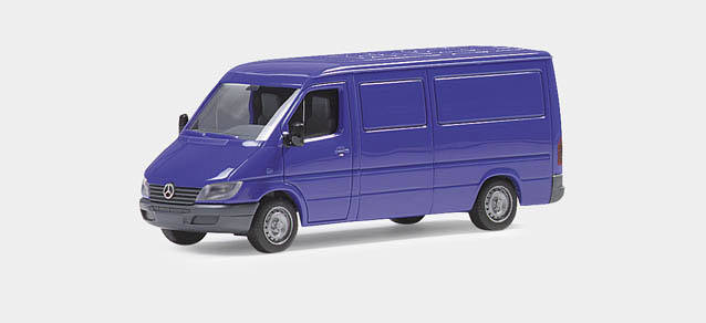 Herpa Mercedes Benz Sprinter Box Type Low Cab Facelift 044684