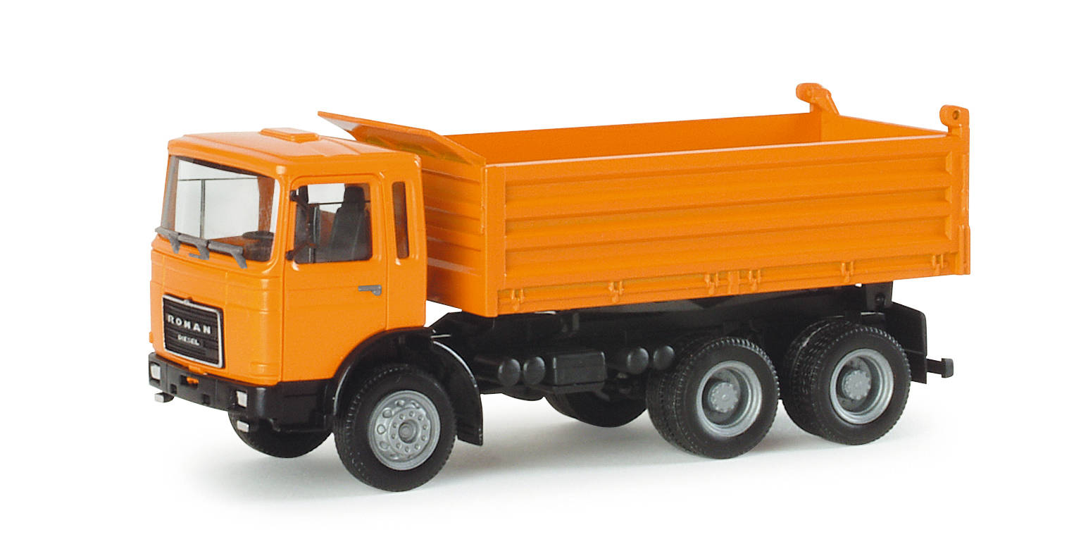 Roman Diesel construction site dumper, 3-axle