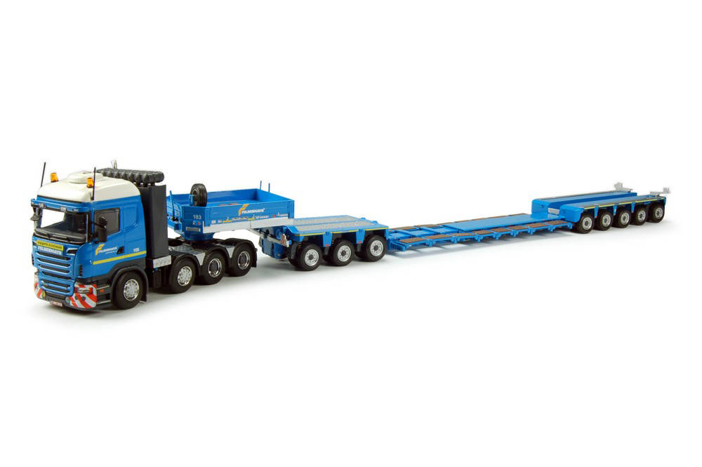 Scania R HL Goldhofer low-boy semitrailer 3+5 axle "Felbermayr"