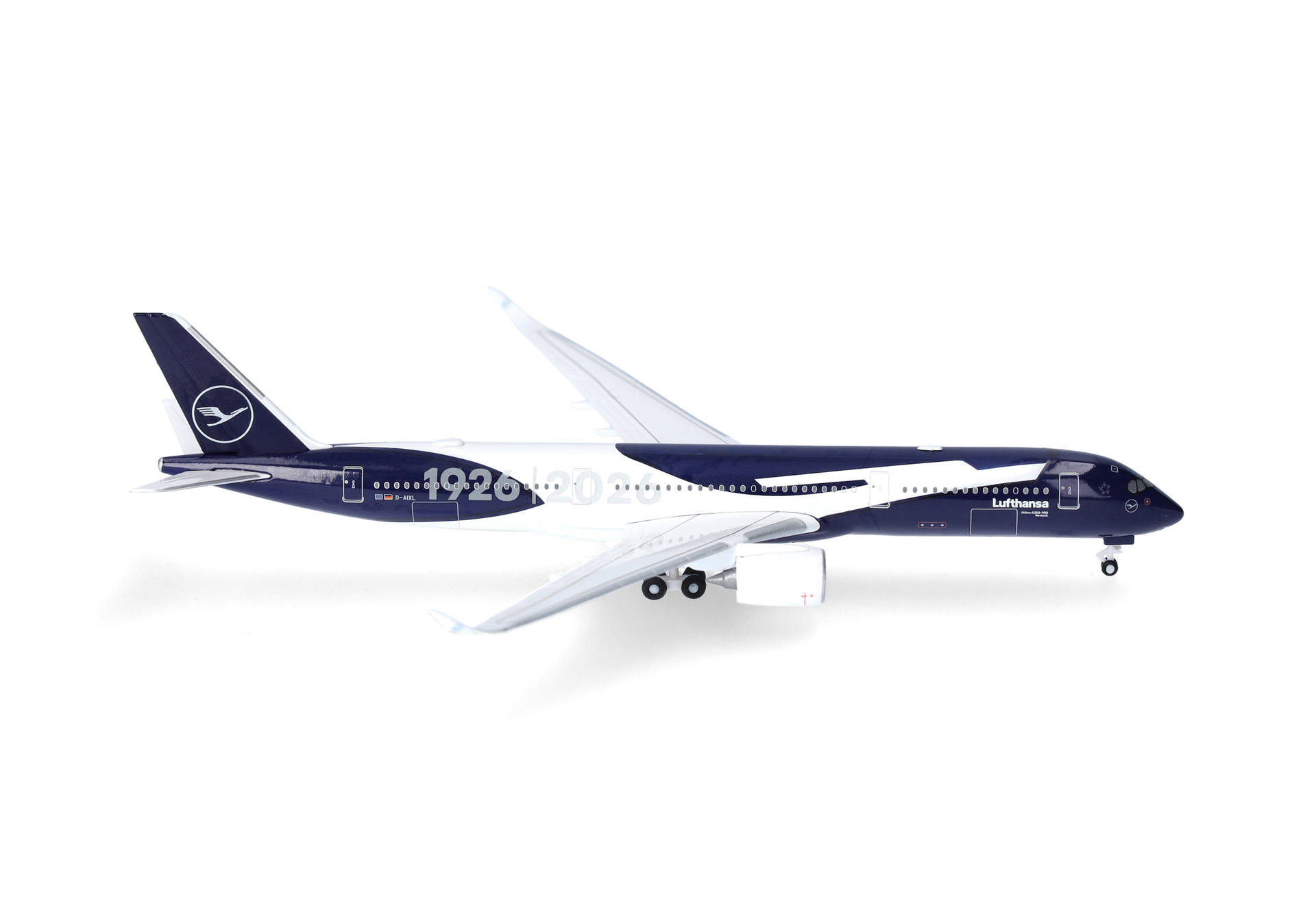 airplane, jet, Lufthansa, wings, model