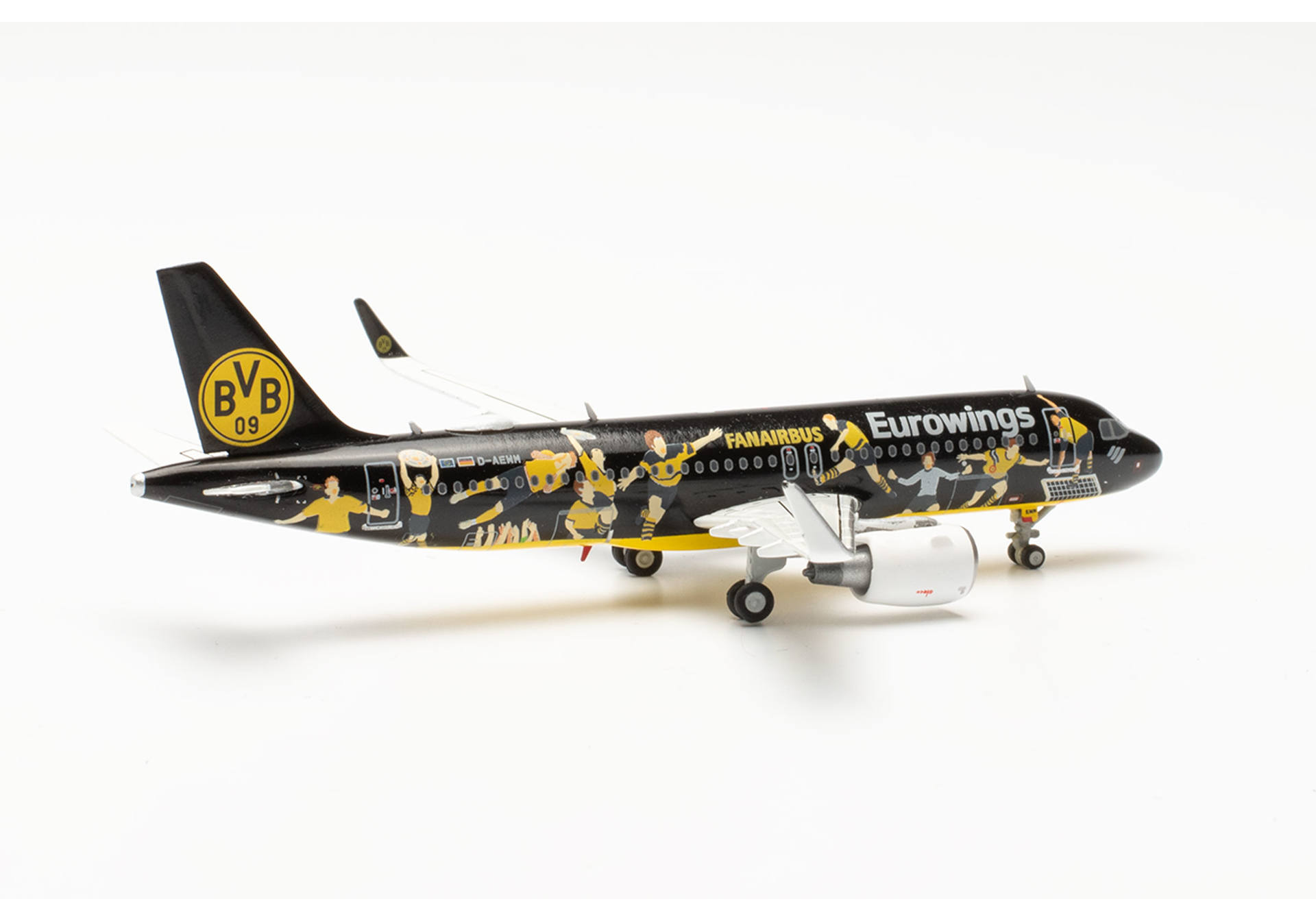 Eurowings Airbus A320 "BVB Fanairbus" - D-AEWM