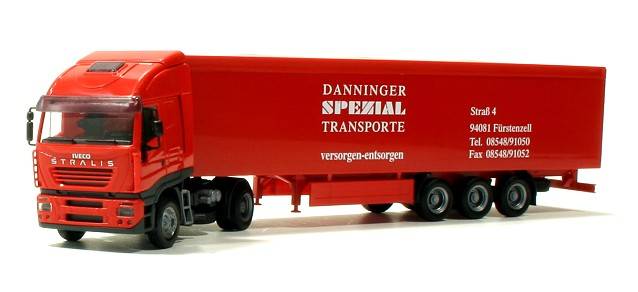 Iveco Stralis Schubboden-Sattelzug "Danninger"