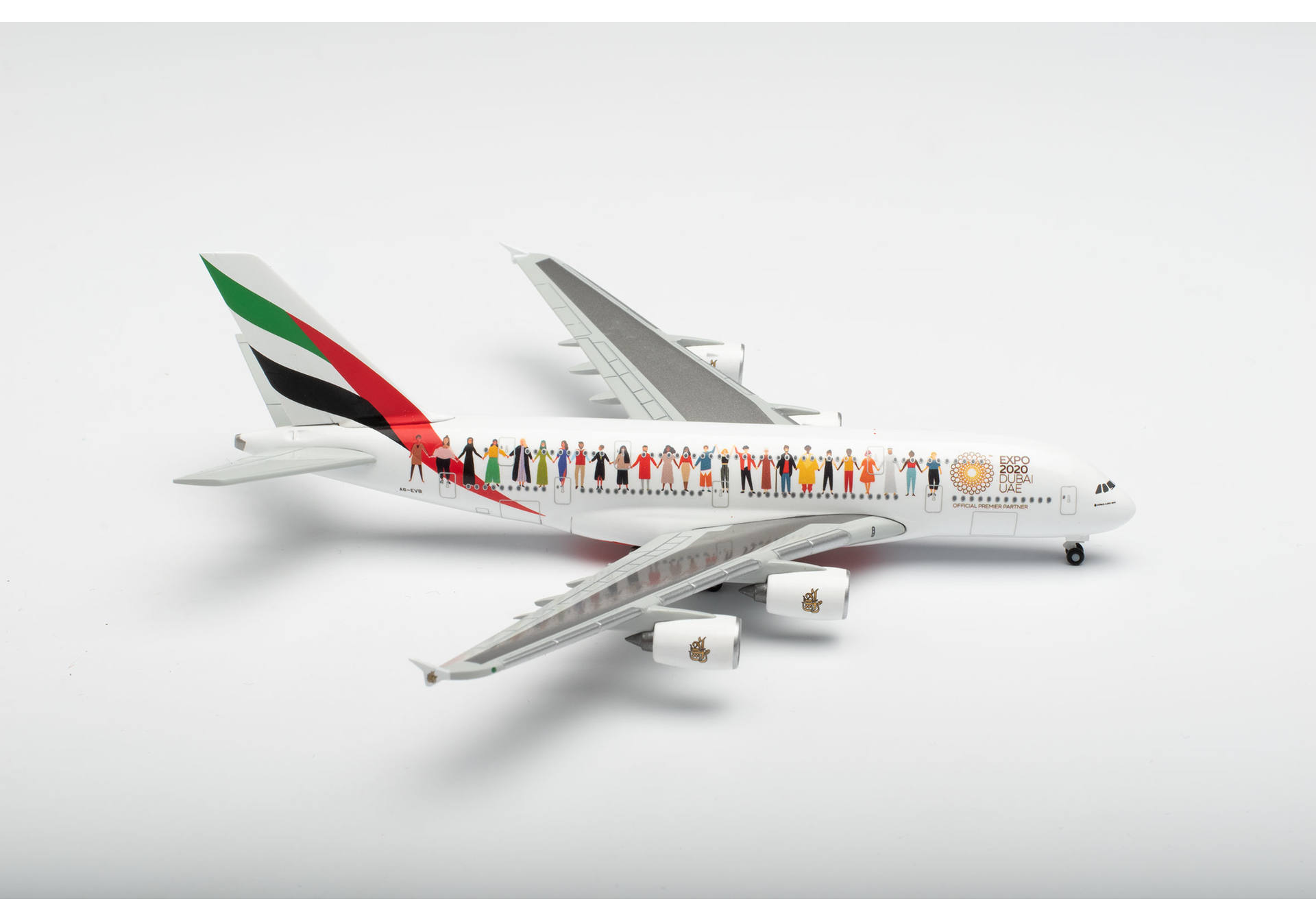 Emirates "Year of Tolerance" Airbus A380