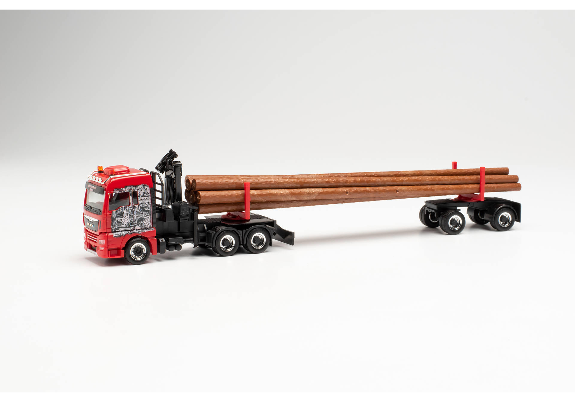 MAN TGX XLX Euro 6c Langholztransporter „Wurm Holztransporte“