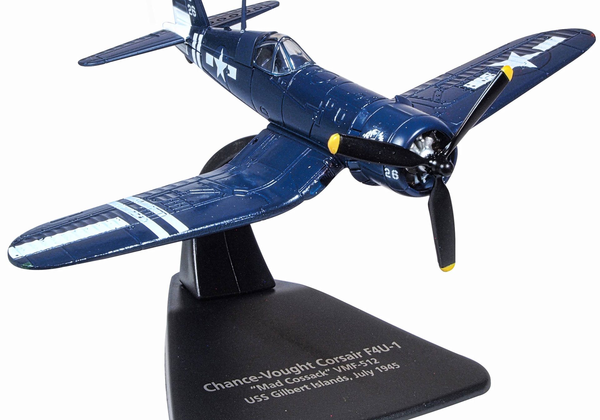 Vought F4U-1D Corsair - USMC VMF-512, USS Gilbert Islands, 1945