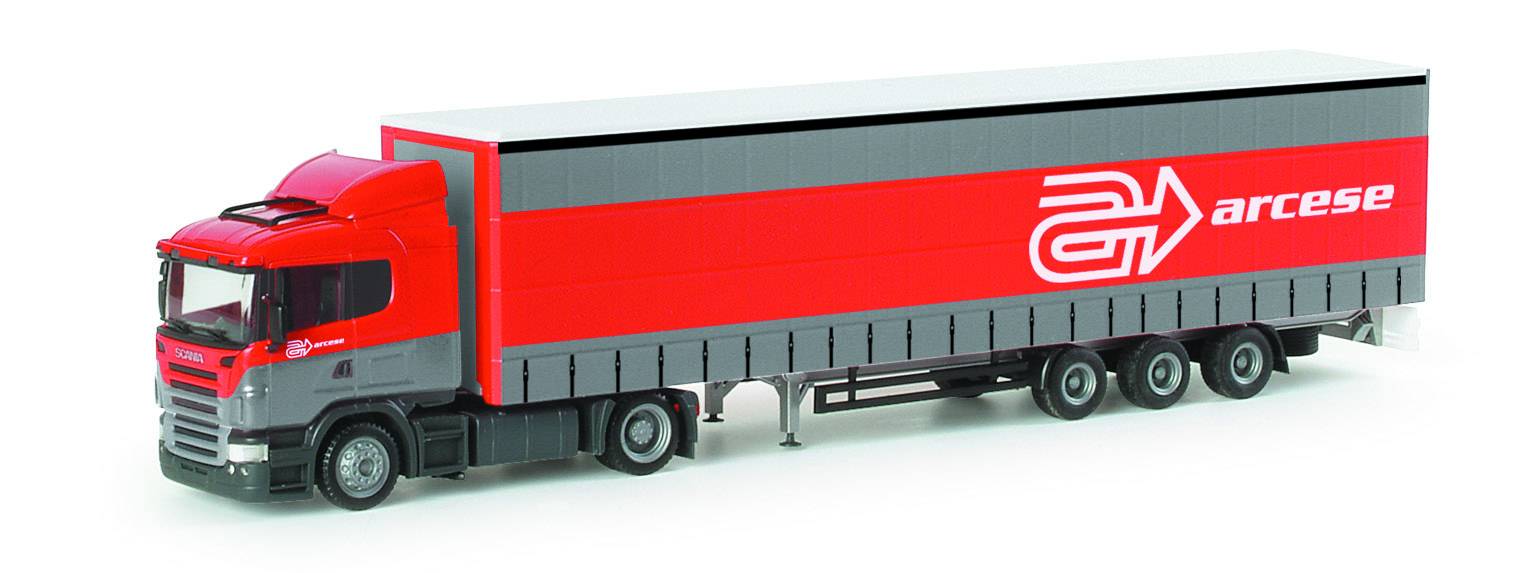 Scania R lowliner semitrailer "Arcese" (I)