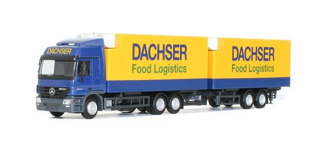Mercedes-Benz Actros L '02 interchangeable refrigerated box trailer "Dachser"