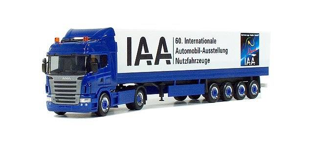 Scania curtain canvas semitrailer "IAA 2004"