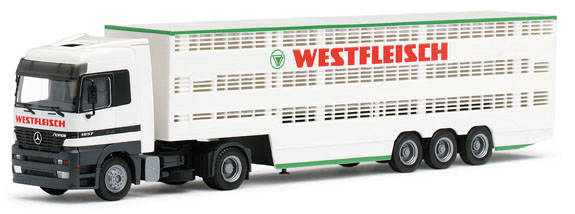 Mercedes-Benz Actros LH Viehtransporter-Sattelzug 2a/3a