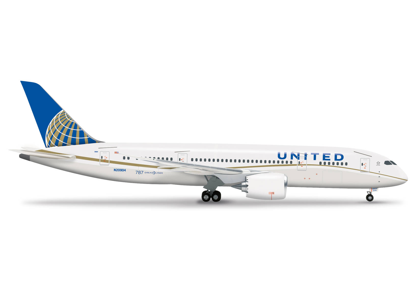 United Airlines Boeing 787-8 Dreamliner - N20904