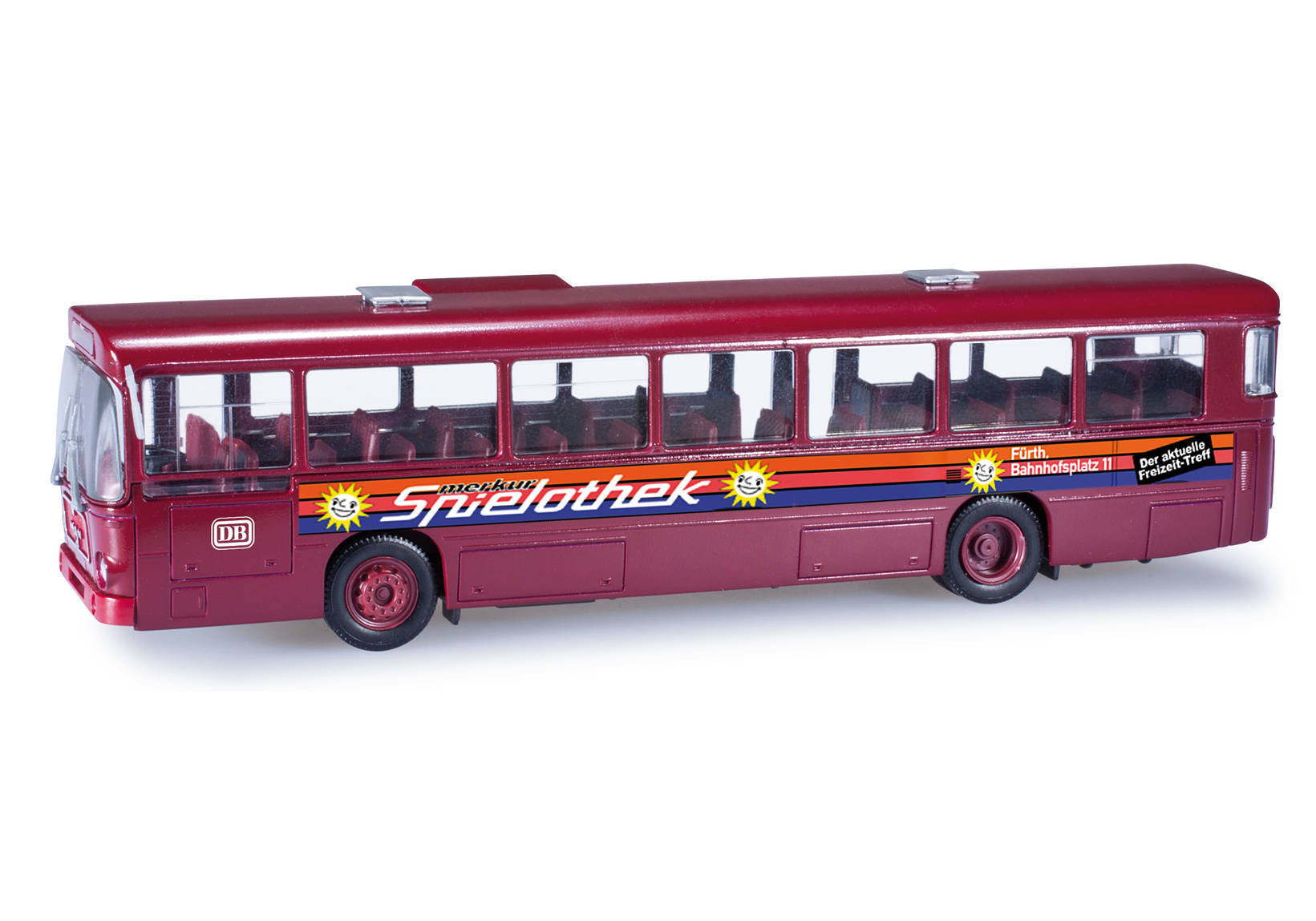 MAN SL 200 Bahnbus "DB / Merkur Spielothek"