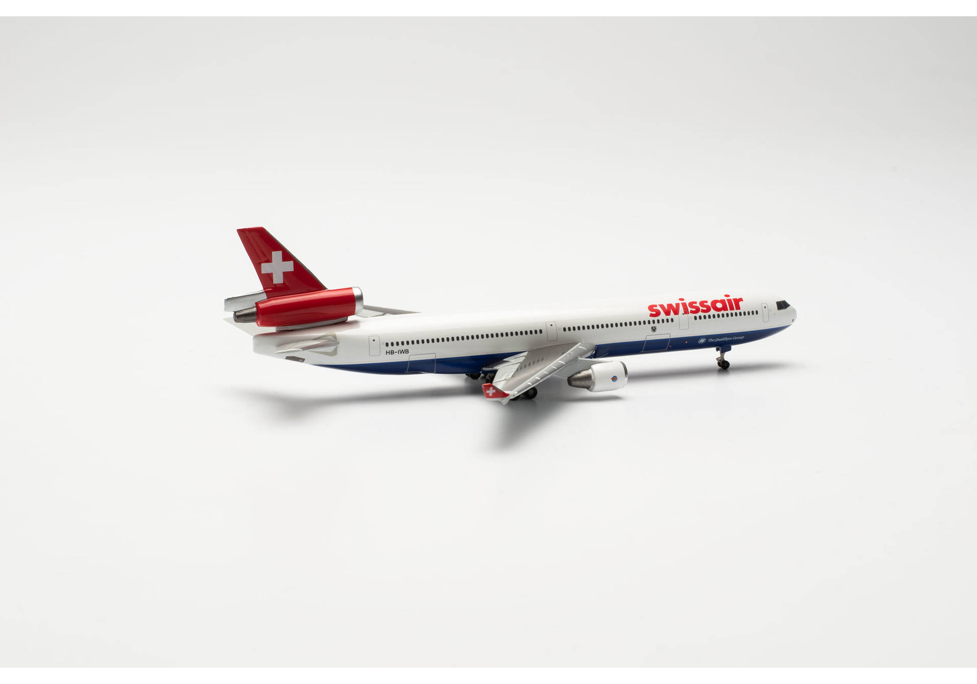 Swissair McDonnell Douglas MD-11 "Qualiflyer" – HB-IWB "Graubünden"