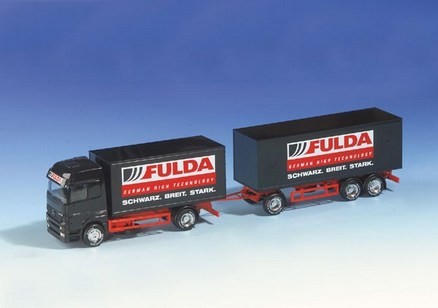 Mercedes-Benz Actros LH case trailer train 2A 3A special box