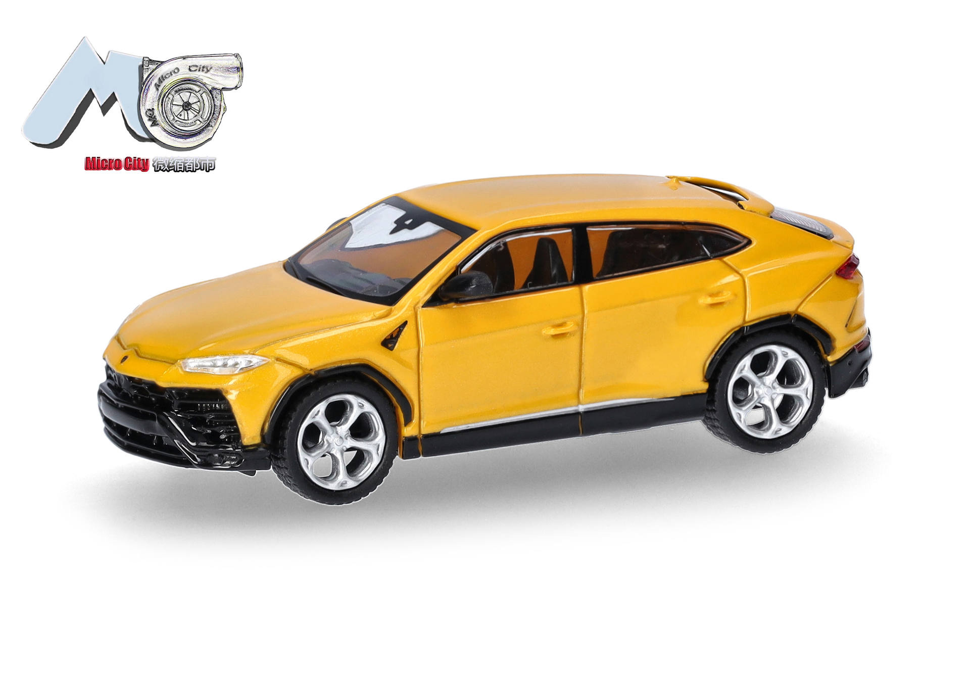 MicroCity: Lamborghini Urus, yellow