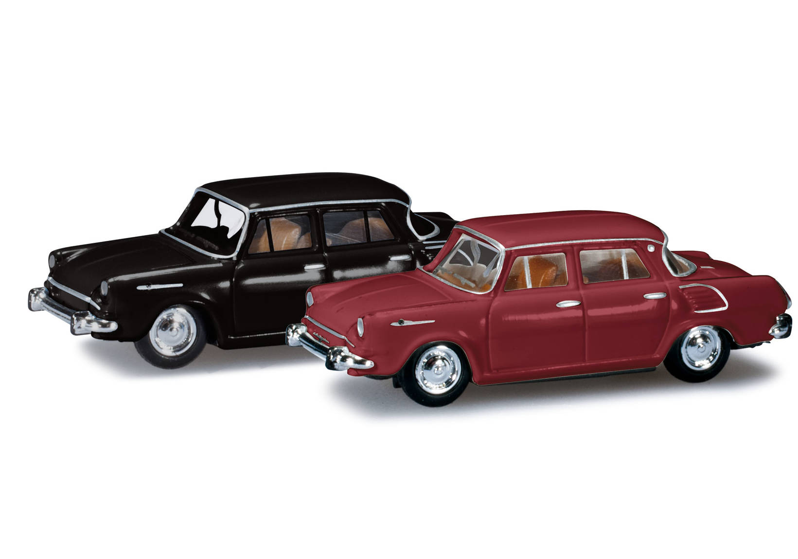 Skoda 1000 MB (SKODA AUTO a.s. ), weinrot/schwarz