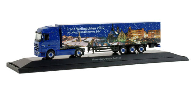 Mercedes-Benz Actros LH Koffer-Sattelzug "Weihnachten 2009"