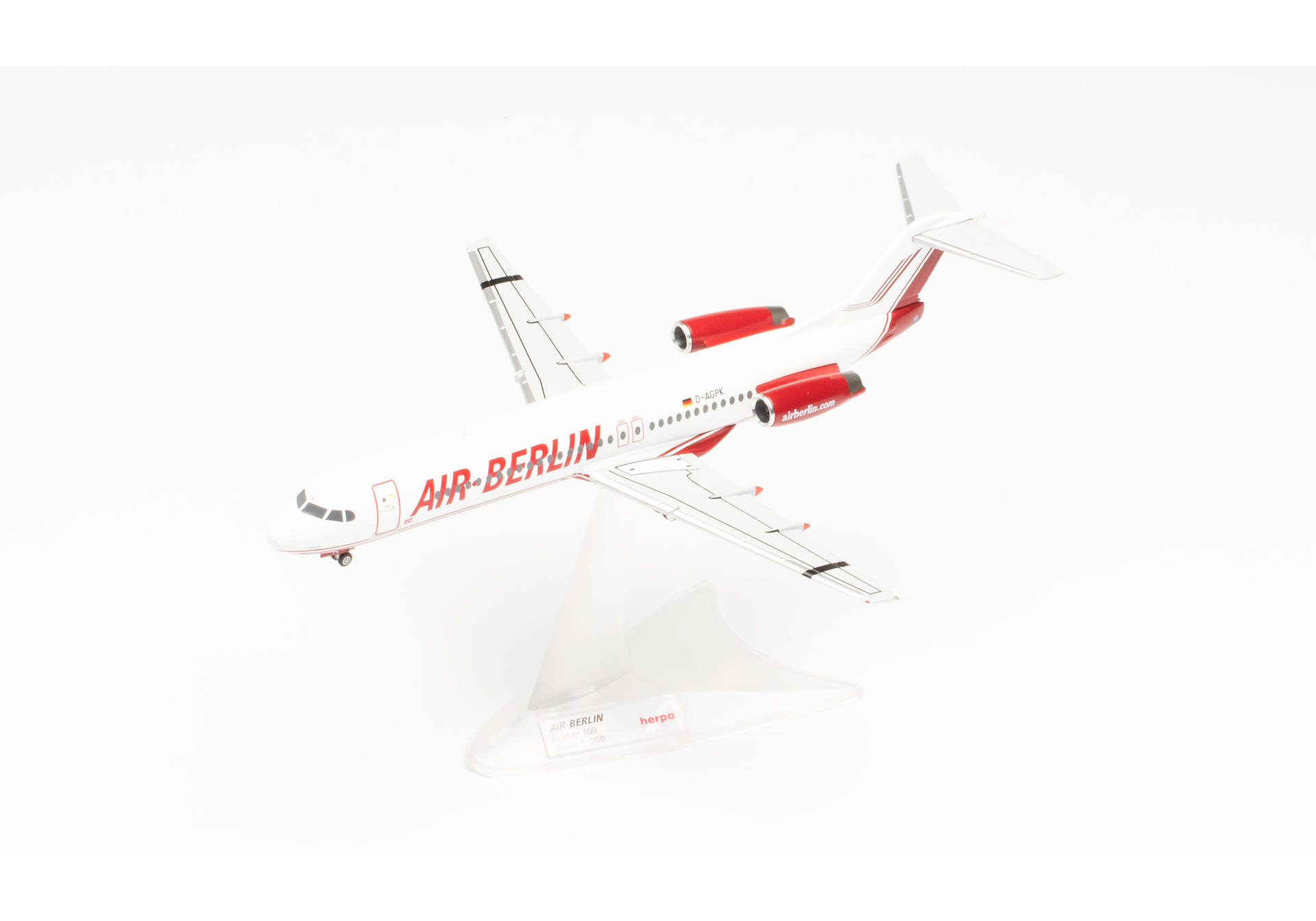 Air Berlin Fokker 100 – D-AGPK