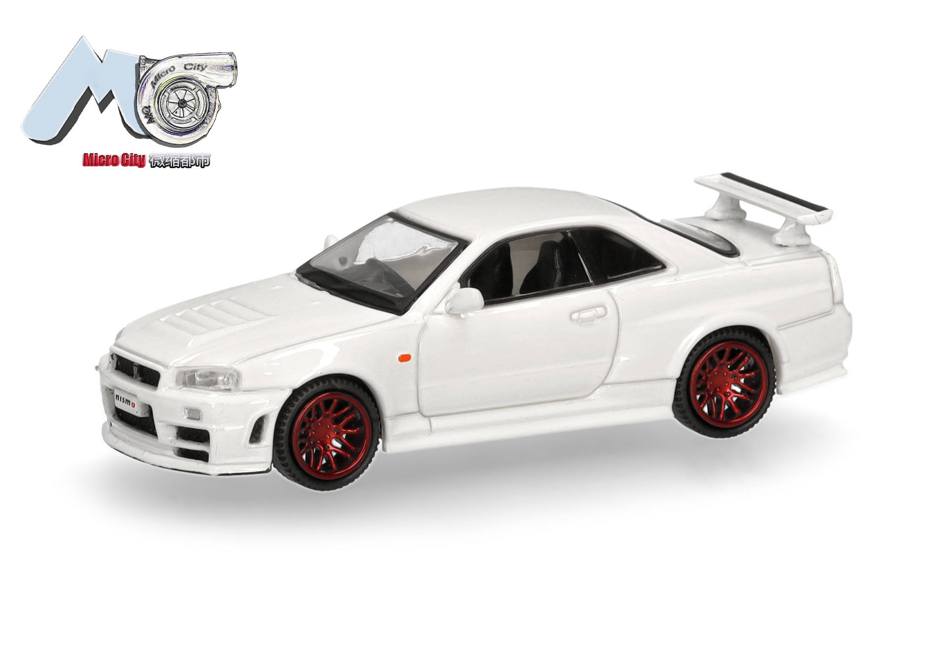MicroCity: Nissan GTR 34, white