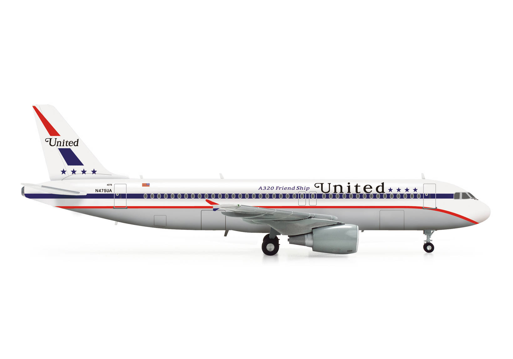 United Airlines Airbus A320 "85th Anniversary Friend Ship"