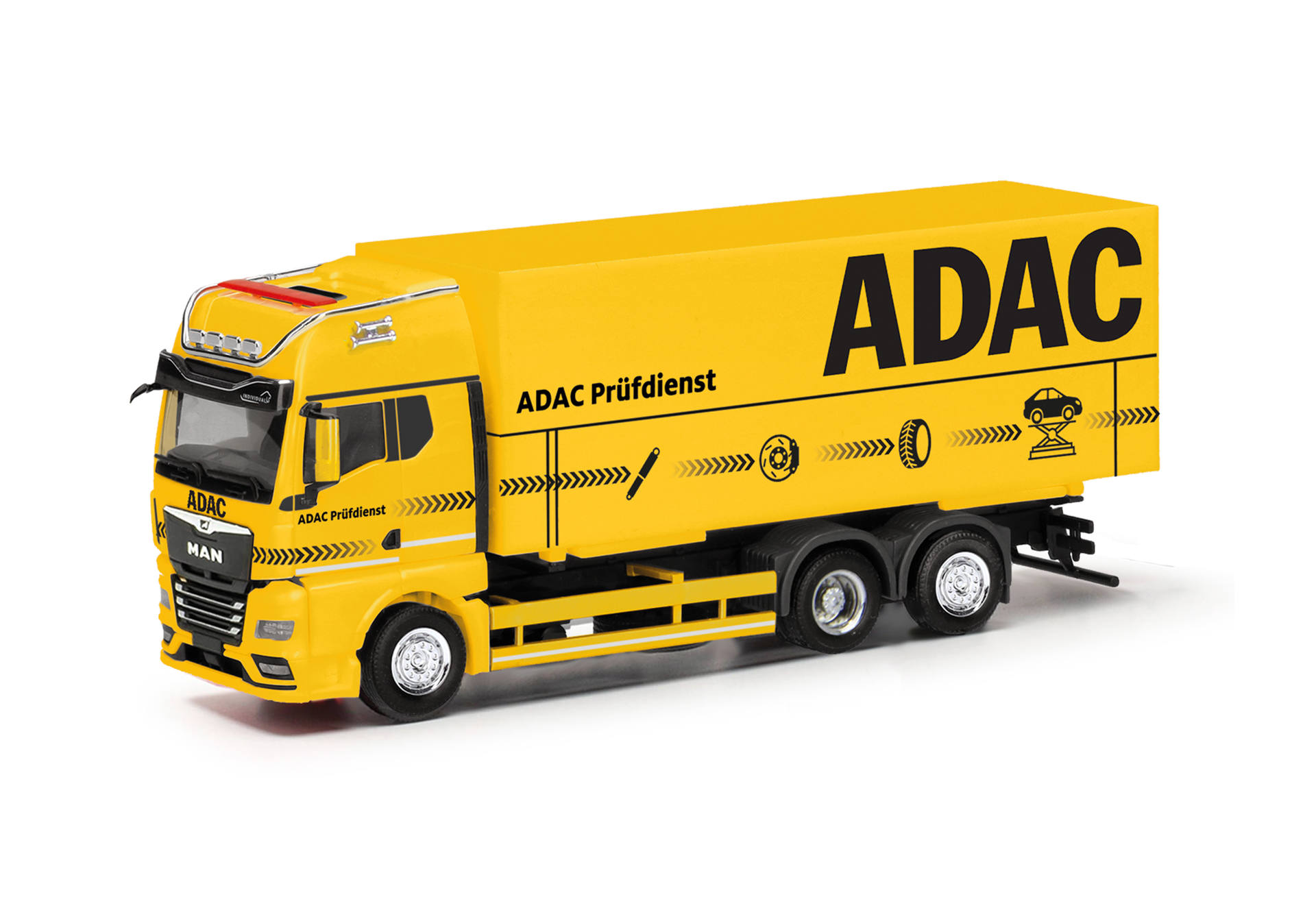 MAN TGX GX Wechselkoffer-LKW "ADAC Prüfdienst" (Bayern/München)