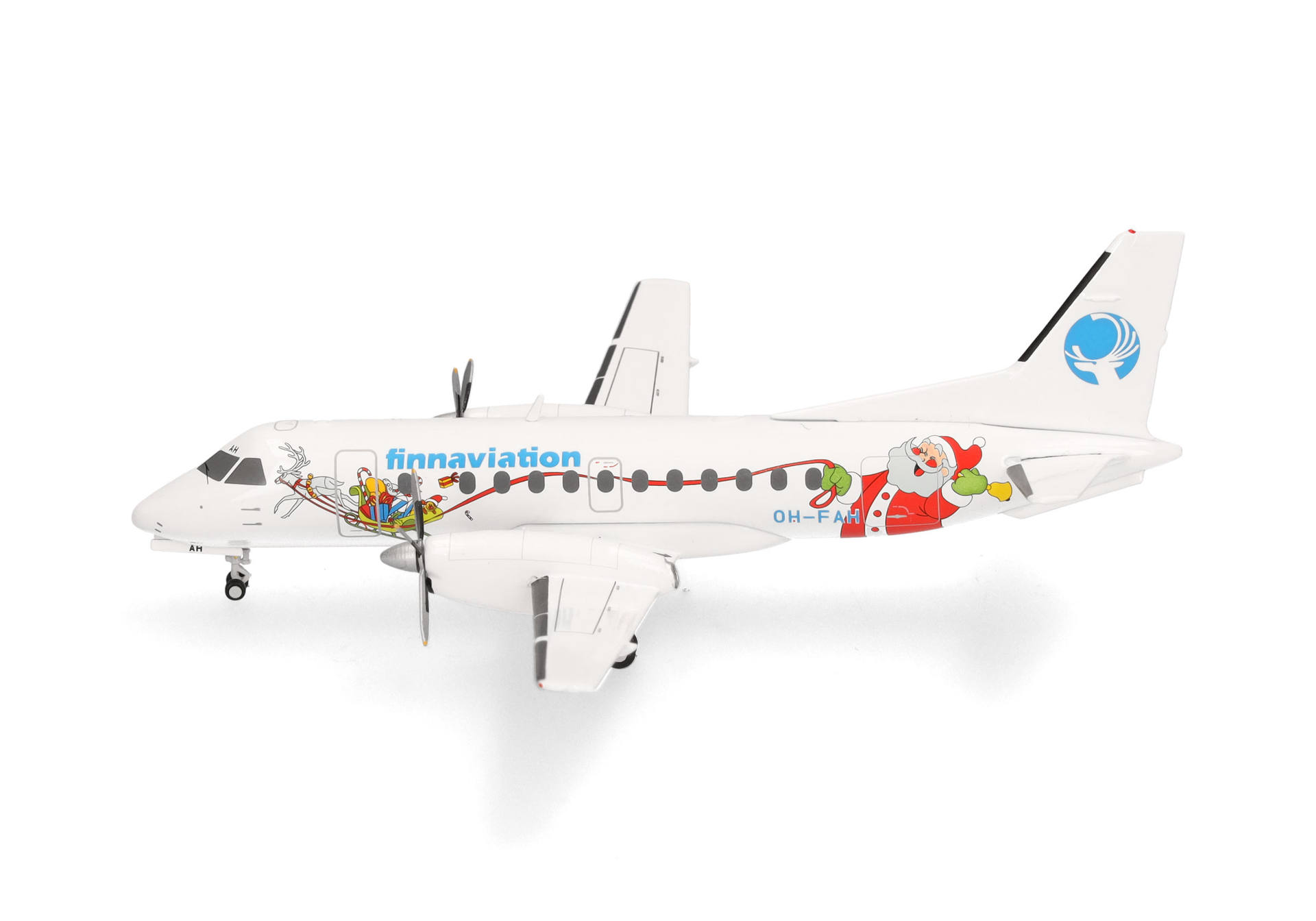 Finnaviation Saab 340 "Santa"