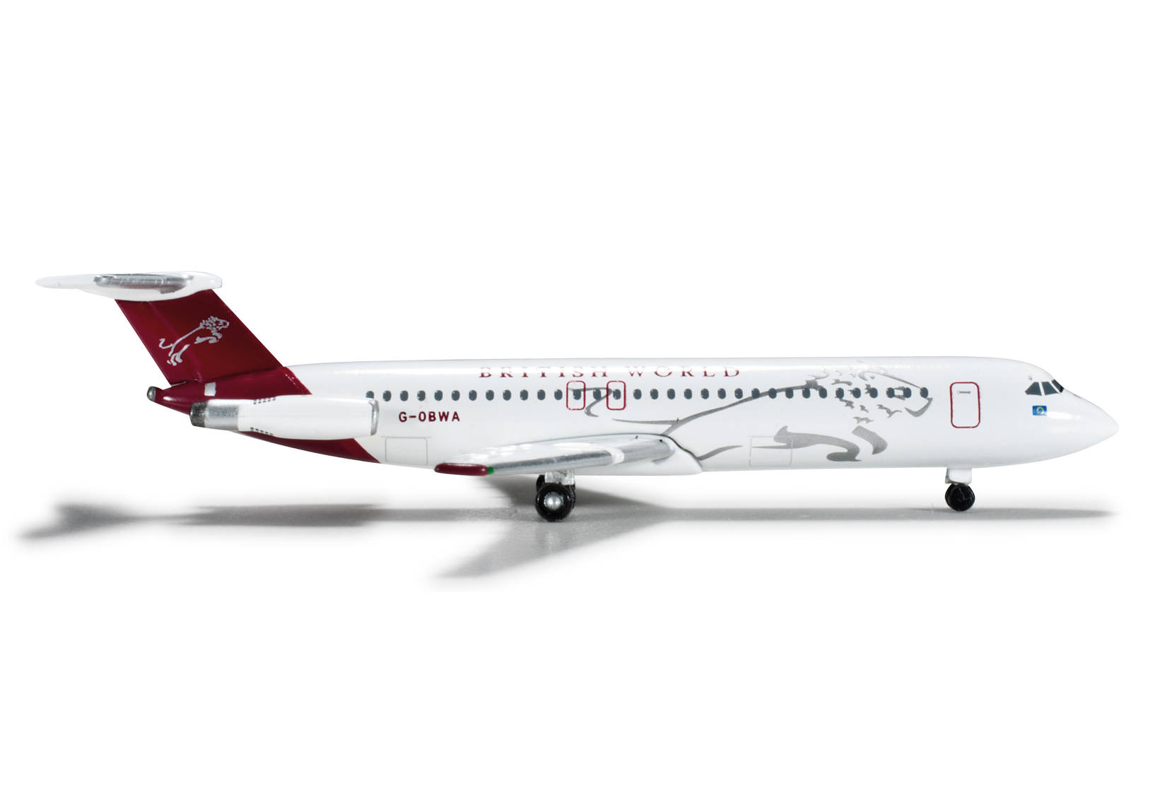 British World Airlines BAC 1-11-500