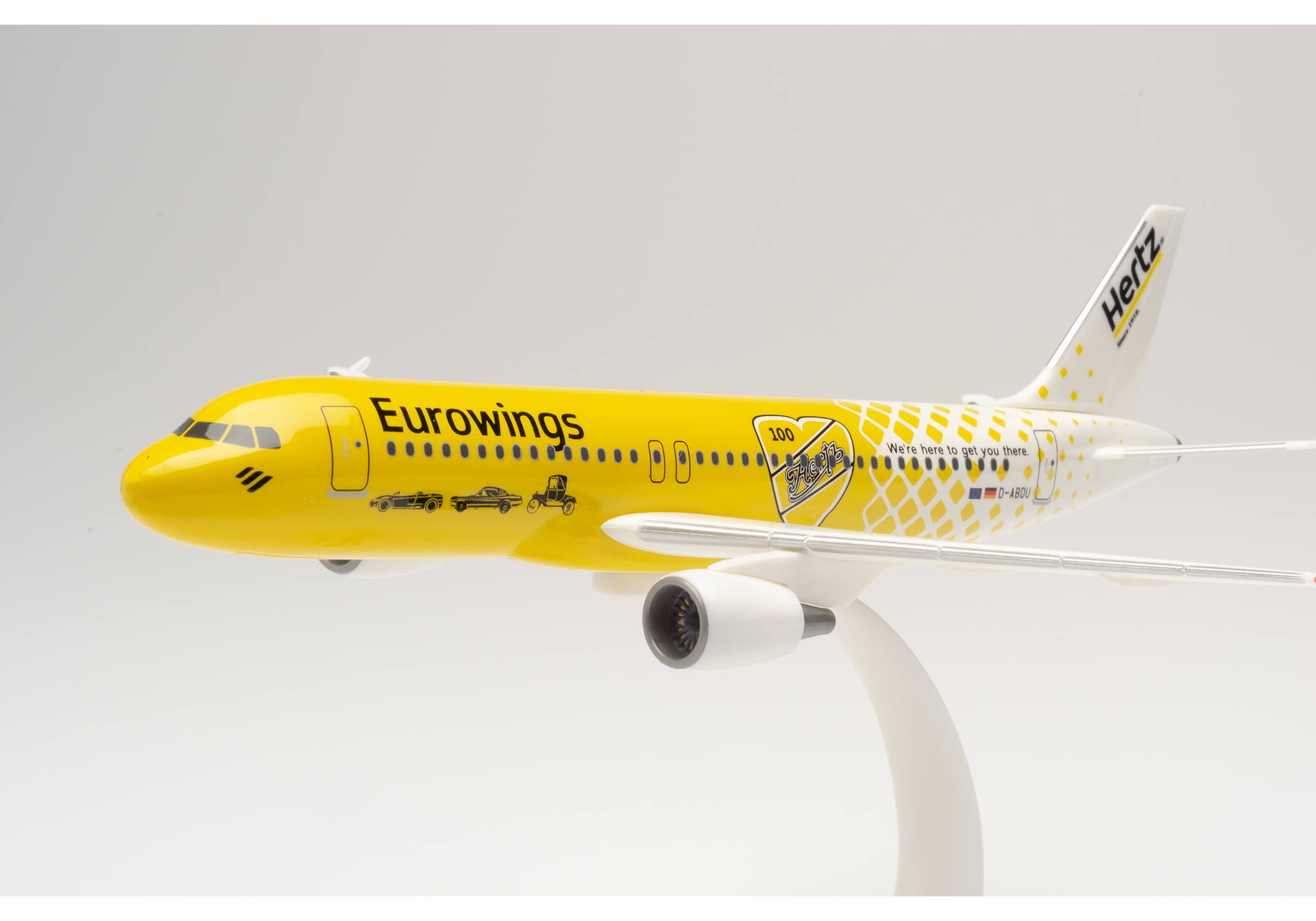 Eurowings Airbus A320 "Hertz 100 Jahre"
