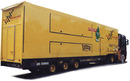 Renault ae racing transporter saddle train 2A/3A