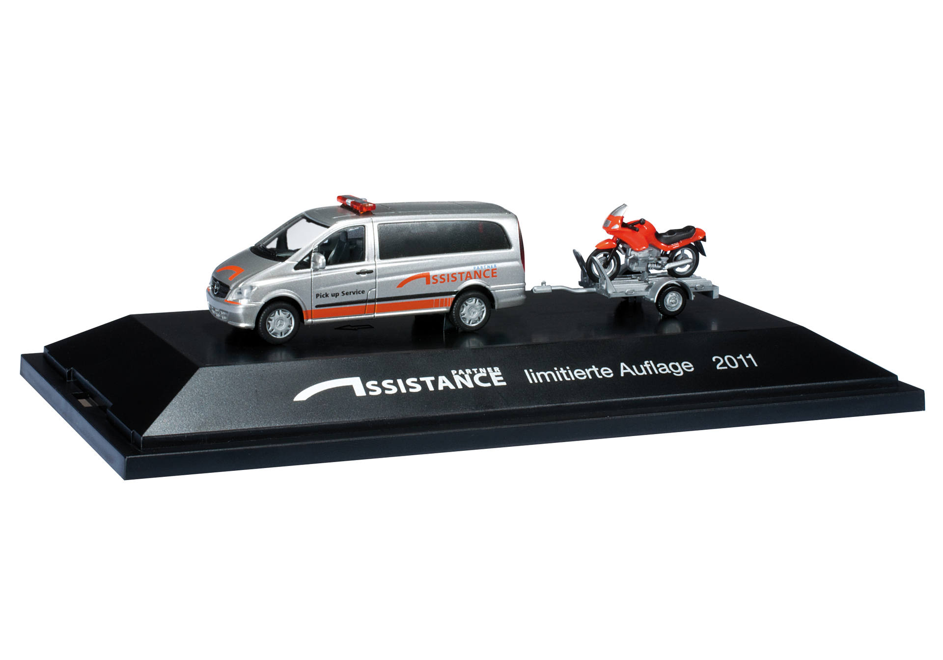 Mercedes-Benz Vito Bus mit Anhänger "assistance", PC