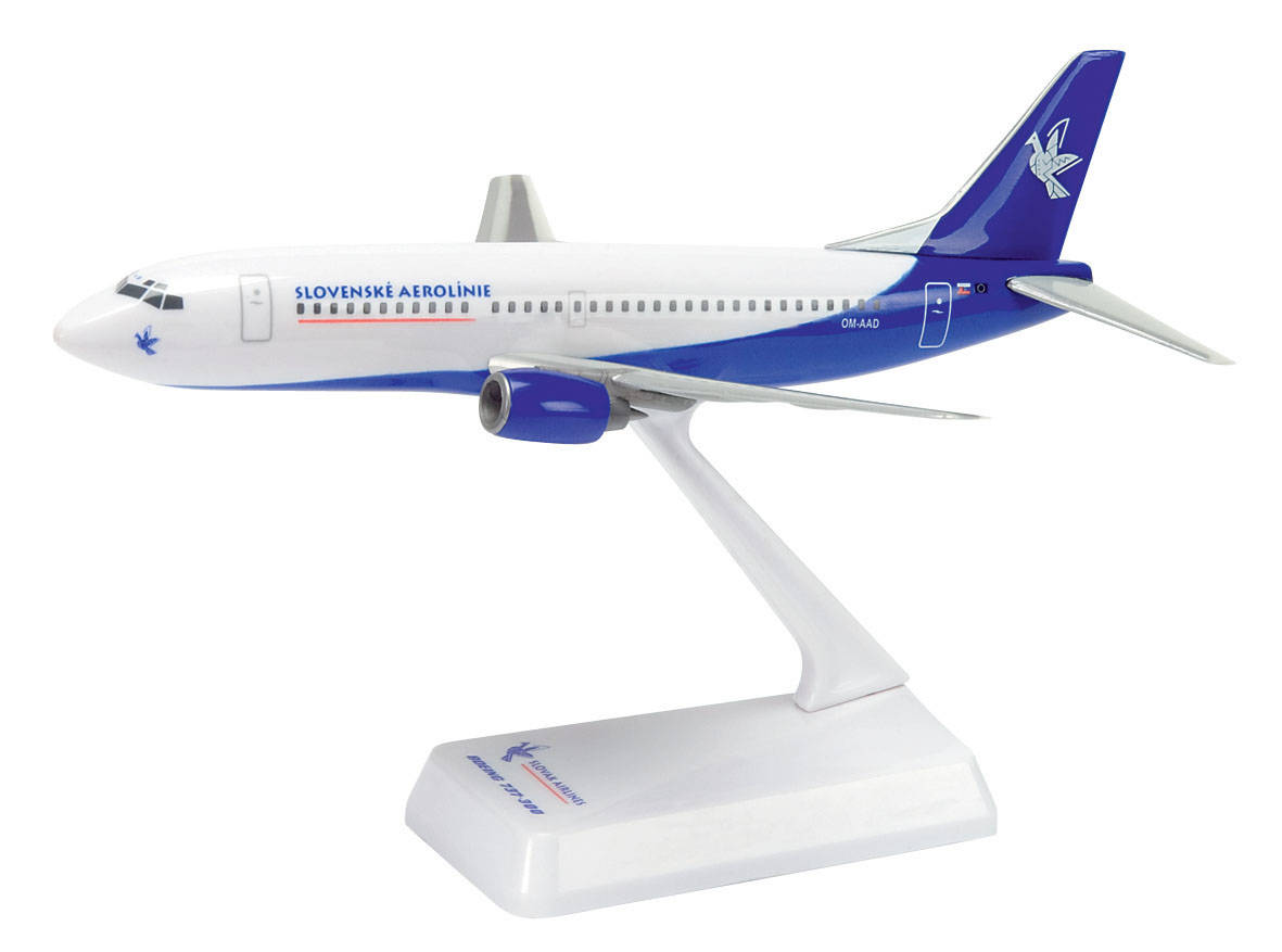 Slovak Airlines Boeing 737-300. This item comes / came in Wooster branded packaging.