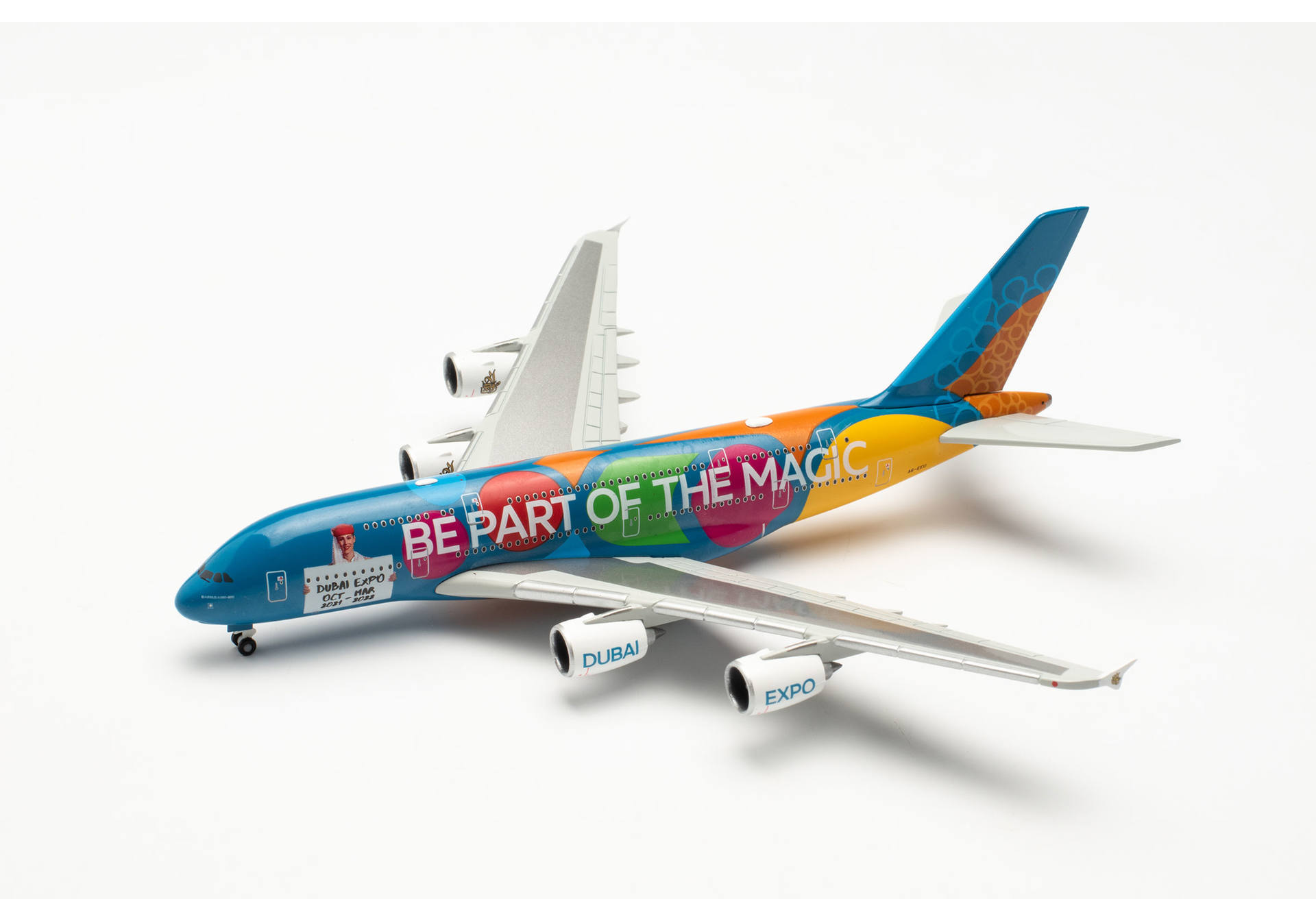 Emirates Airbus A380 “Expo 2020 Dubai - Be Part of the Magic” – A6-EEU