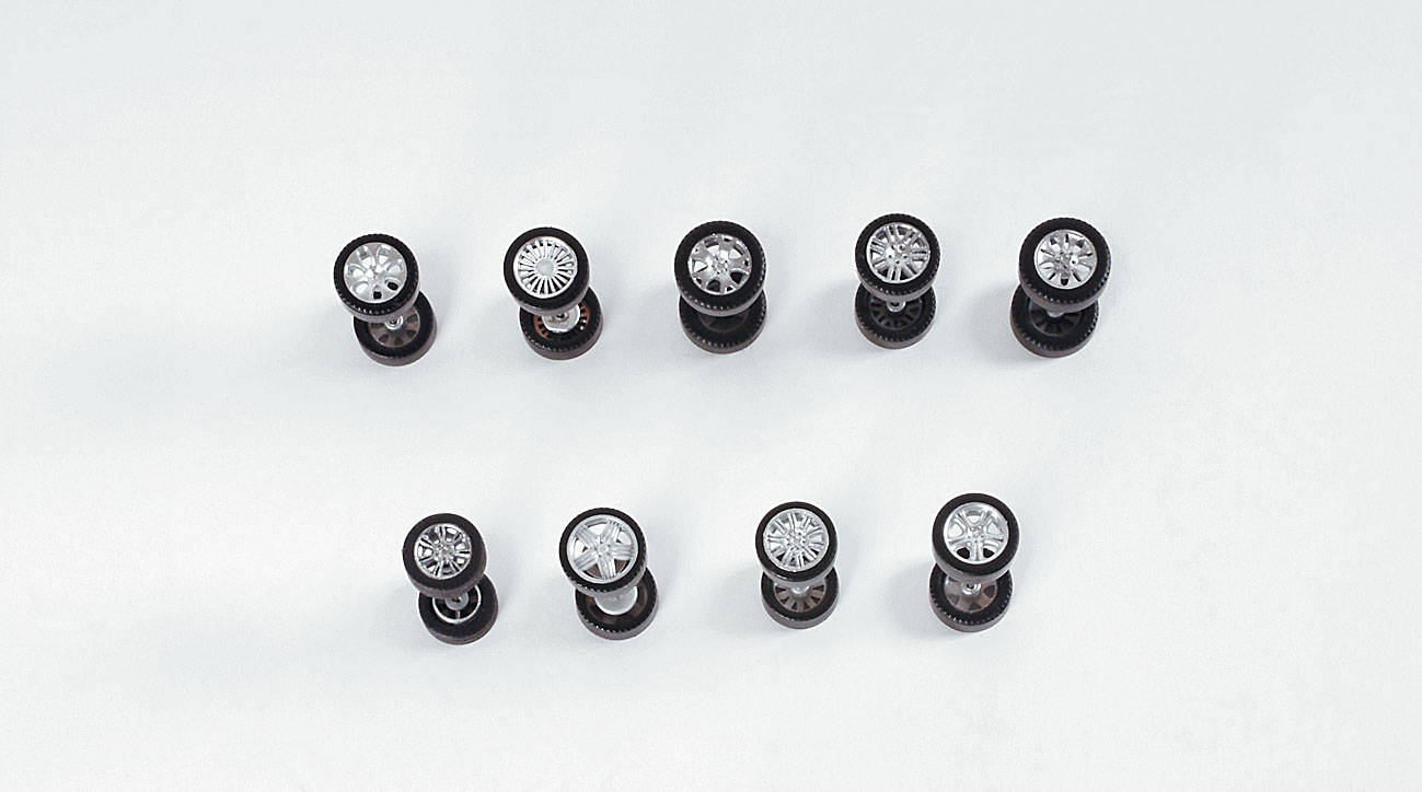 Sport rims for BMW chromium plated