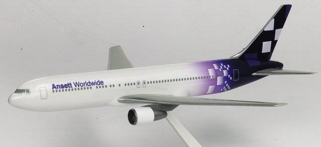 Ansett Worldwide Boeing 767-300. This item comes / came in Wooster branded packaging.