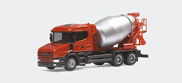 Scania conventional 96 concrete mixer truck 3a