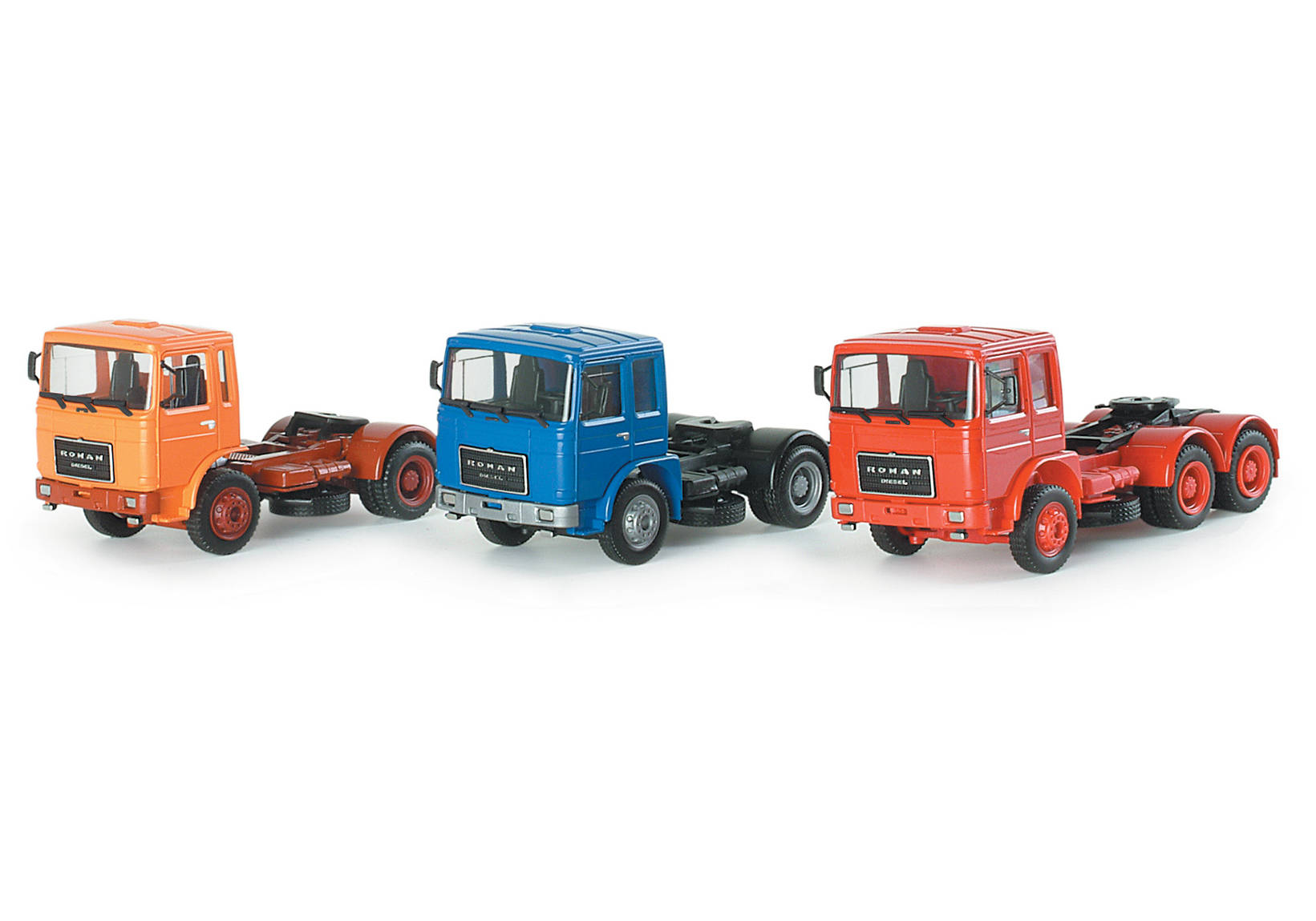 Truck set Roman Diesel short version 2-axle / long version 2-axle / long version 3-axle